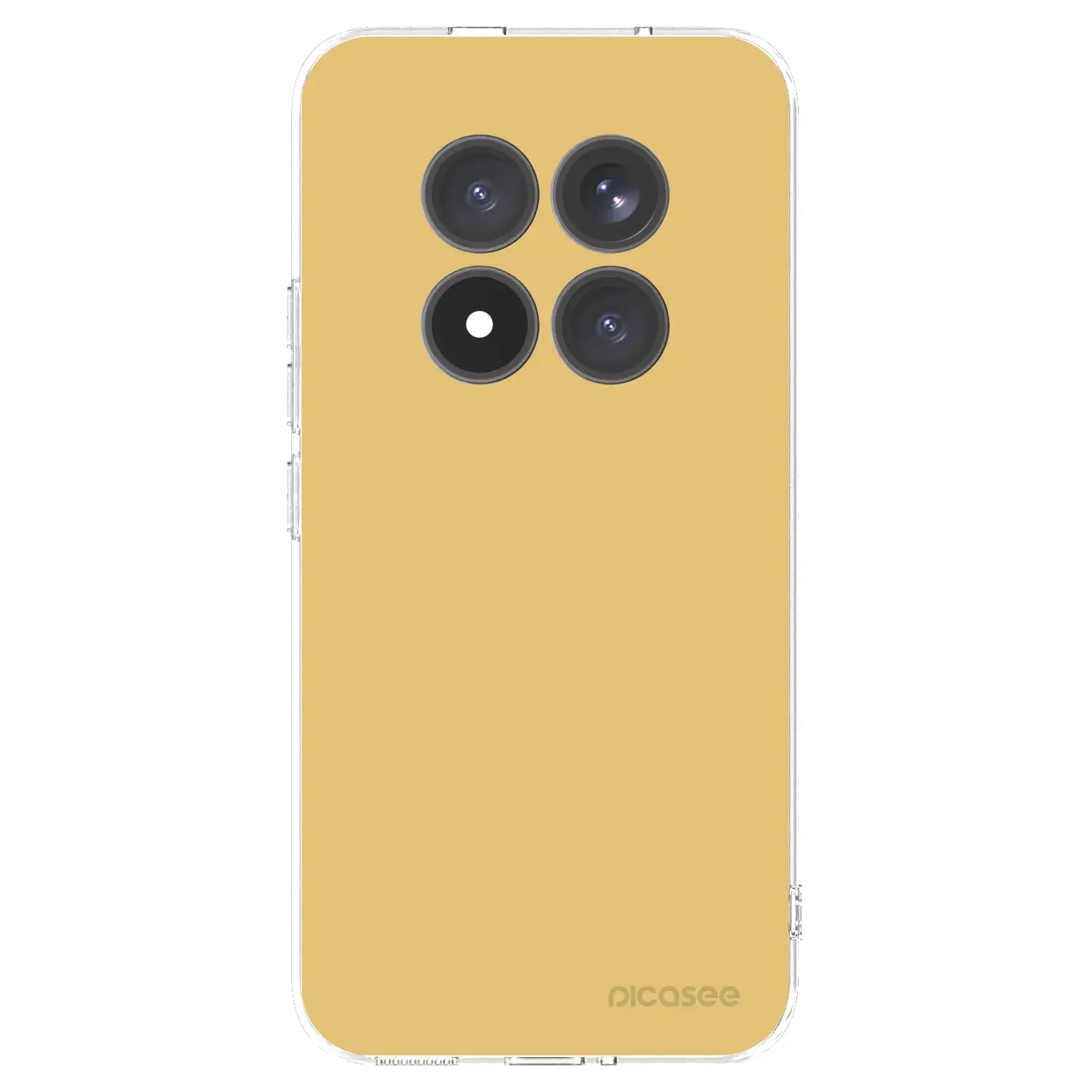 Silikonový průhledný obal pro Xiaomi Redmi Note 15 Pro+ - Canary Crystal