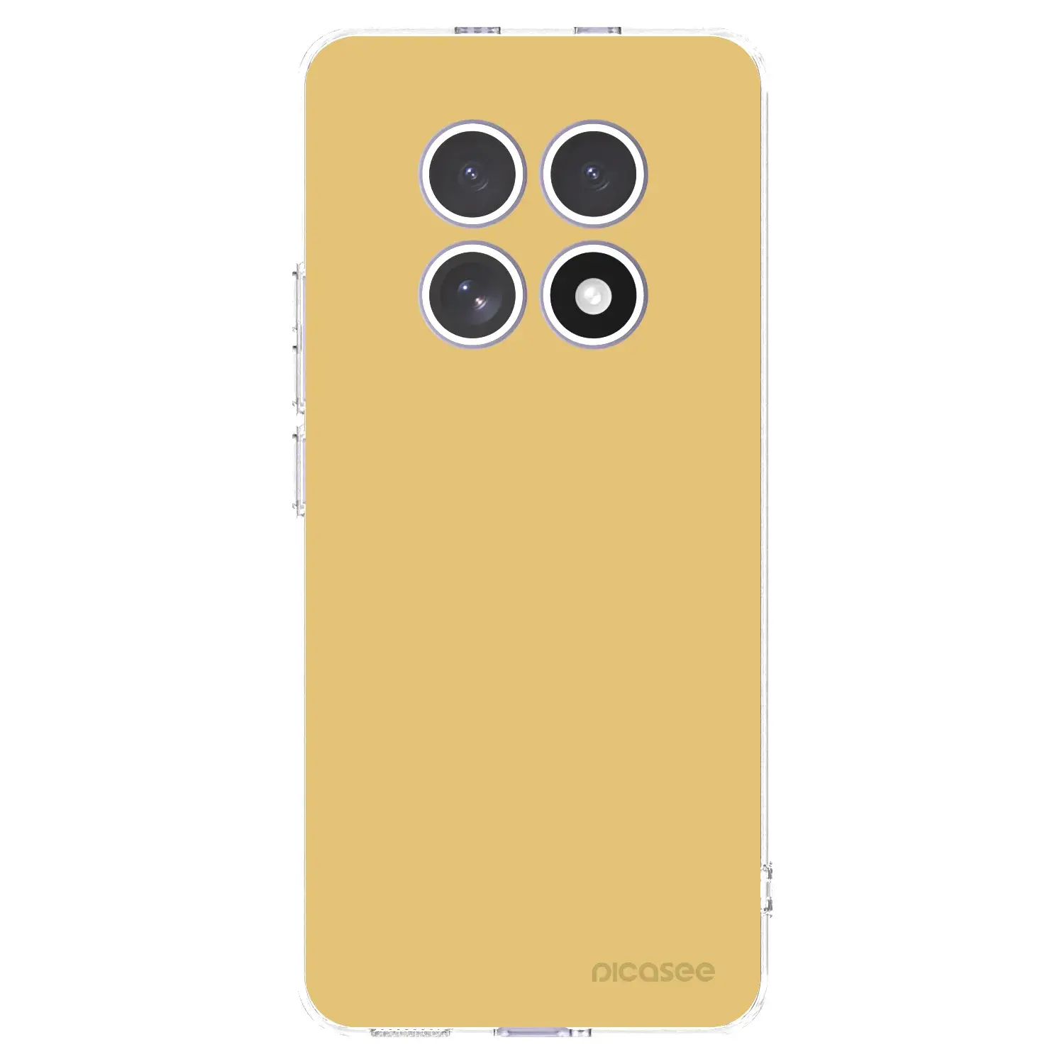 Silikonový průhledný obal pro Xiaomi Redmi Note 15 4G - Canary Crystal