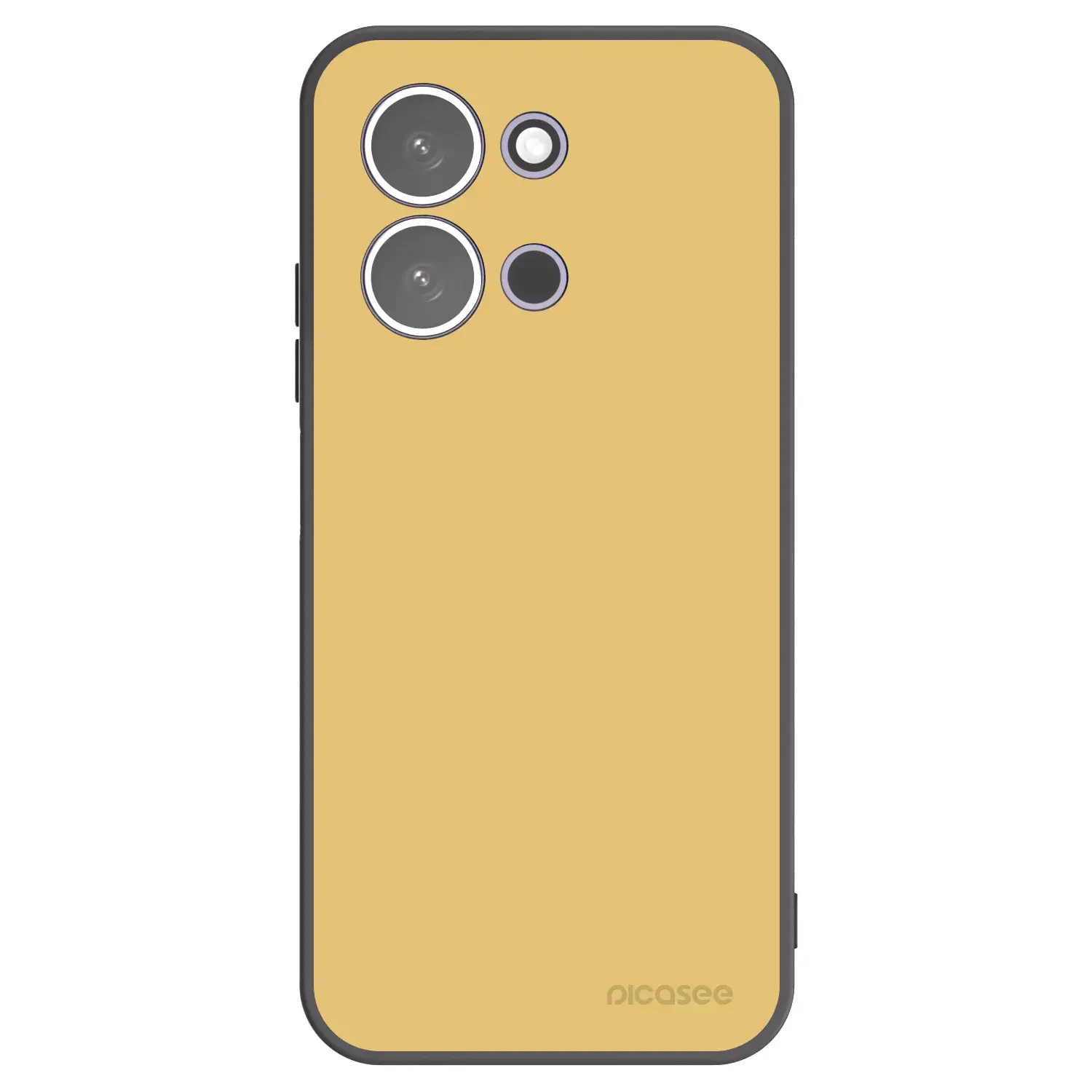 Silikonový černý obal pro Xiaomi Redmi 15C 5G - Canary Crystal