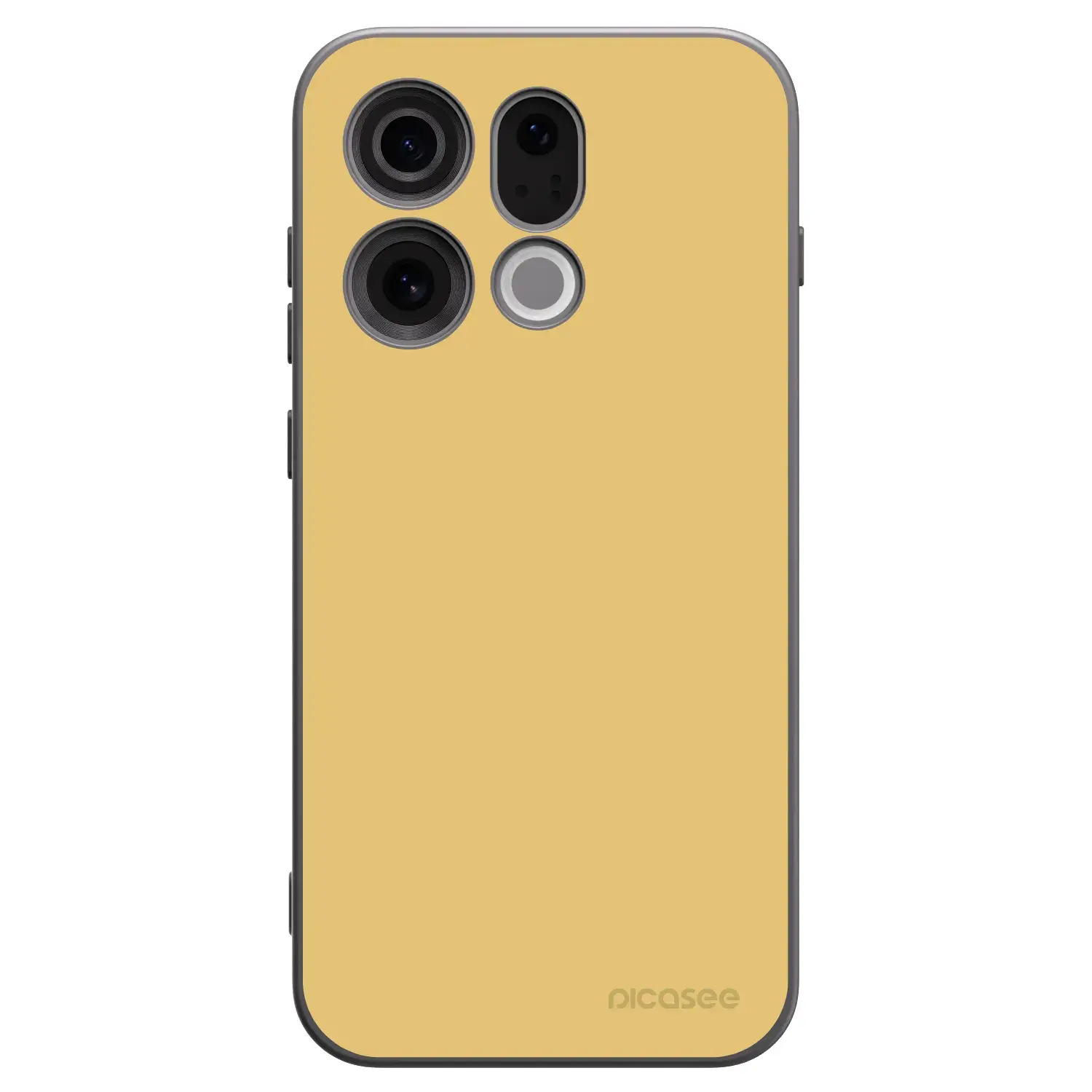 Silikonový černý obal pro OPPO Find X9 - Canary Crystal