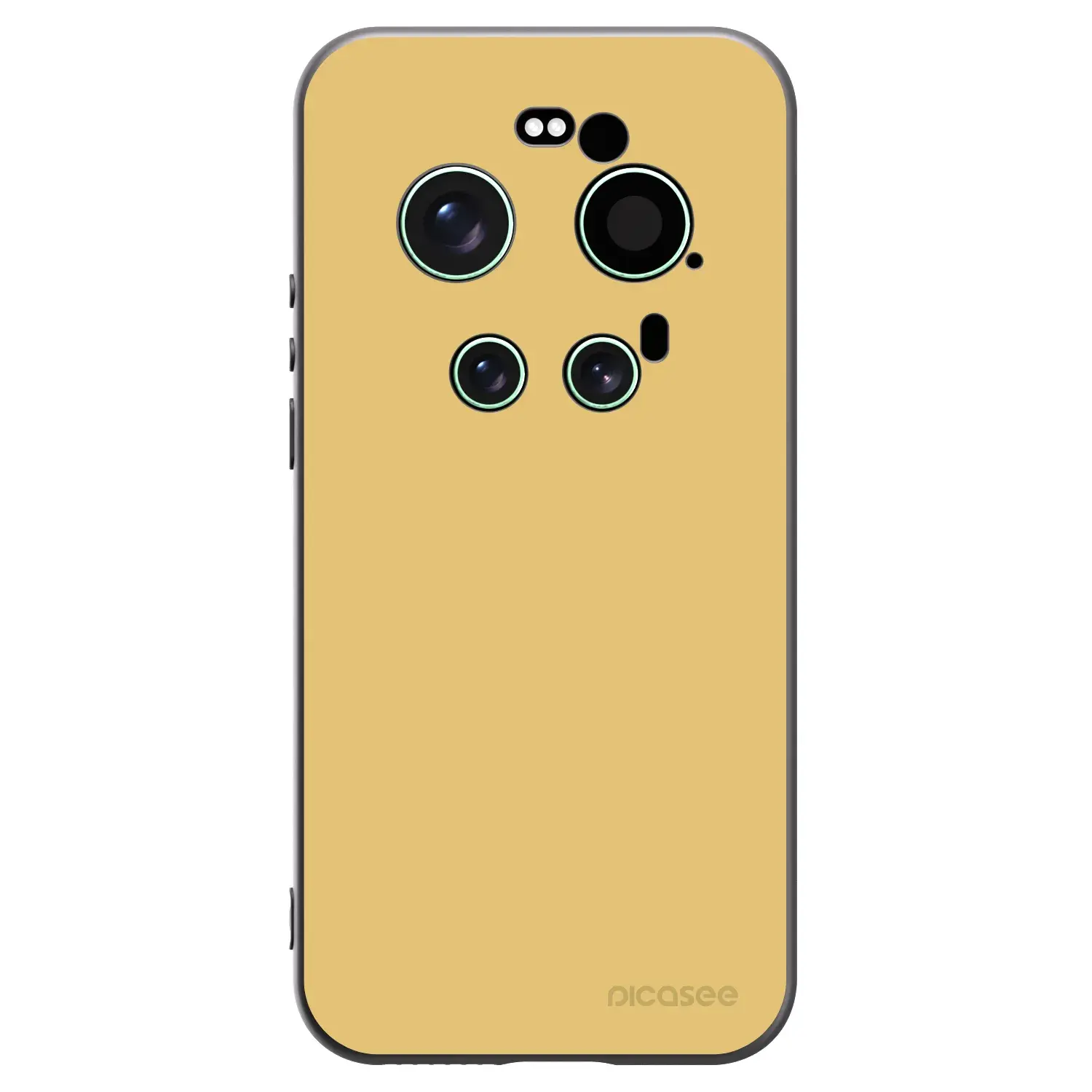 Silikonový černý obal pro Xiaomi 17 Ultra - Canary Crystal