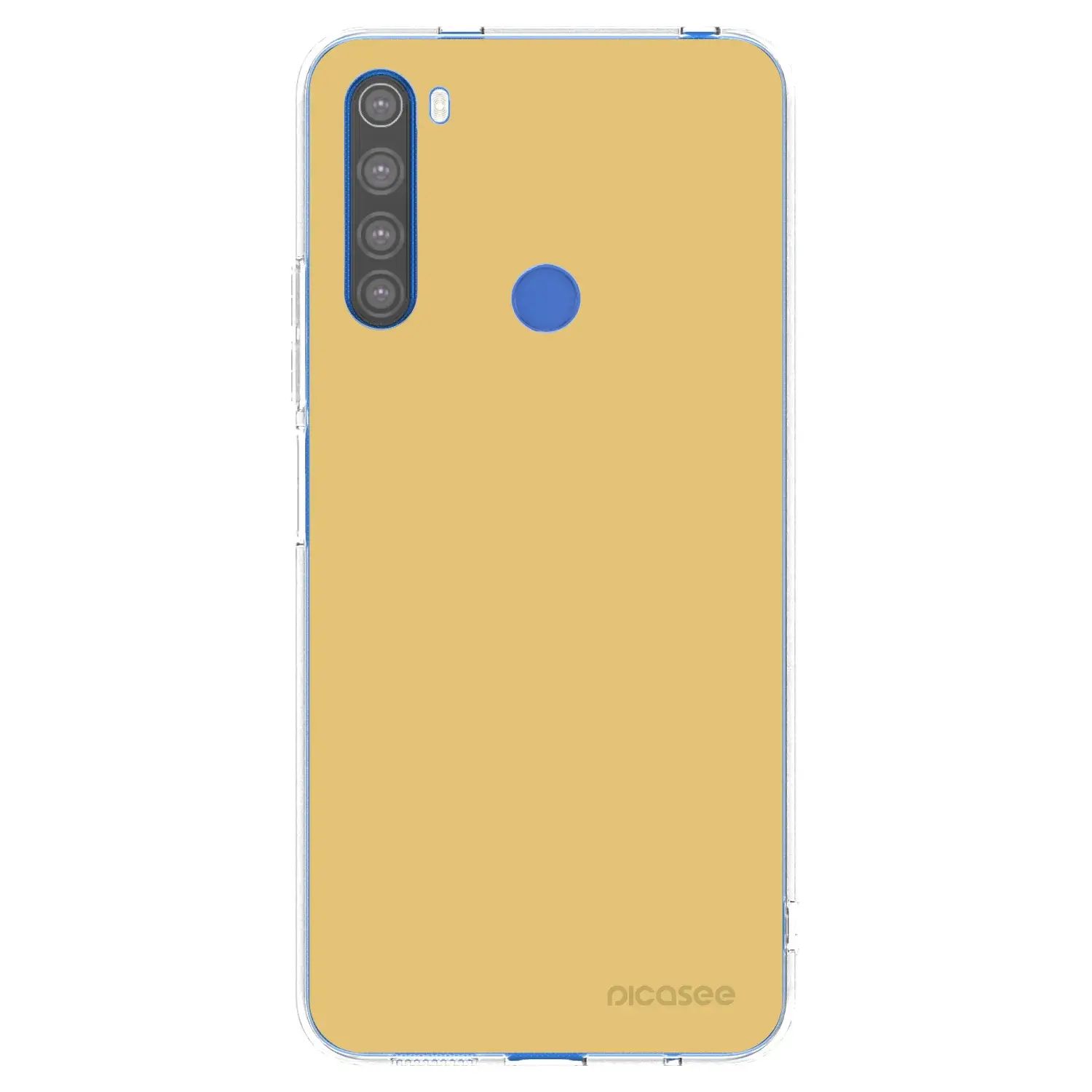 Silikonový průhledný obal pro Xiaomi Redmi Note 8T - Canary Crystal