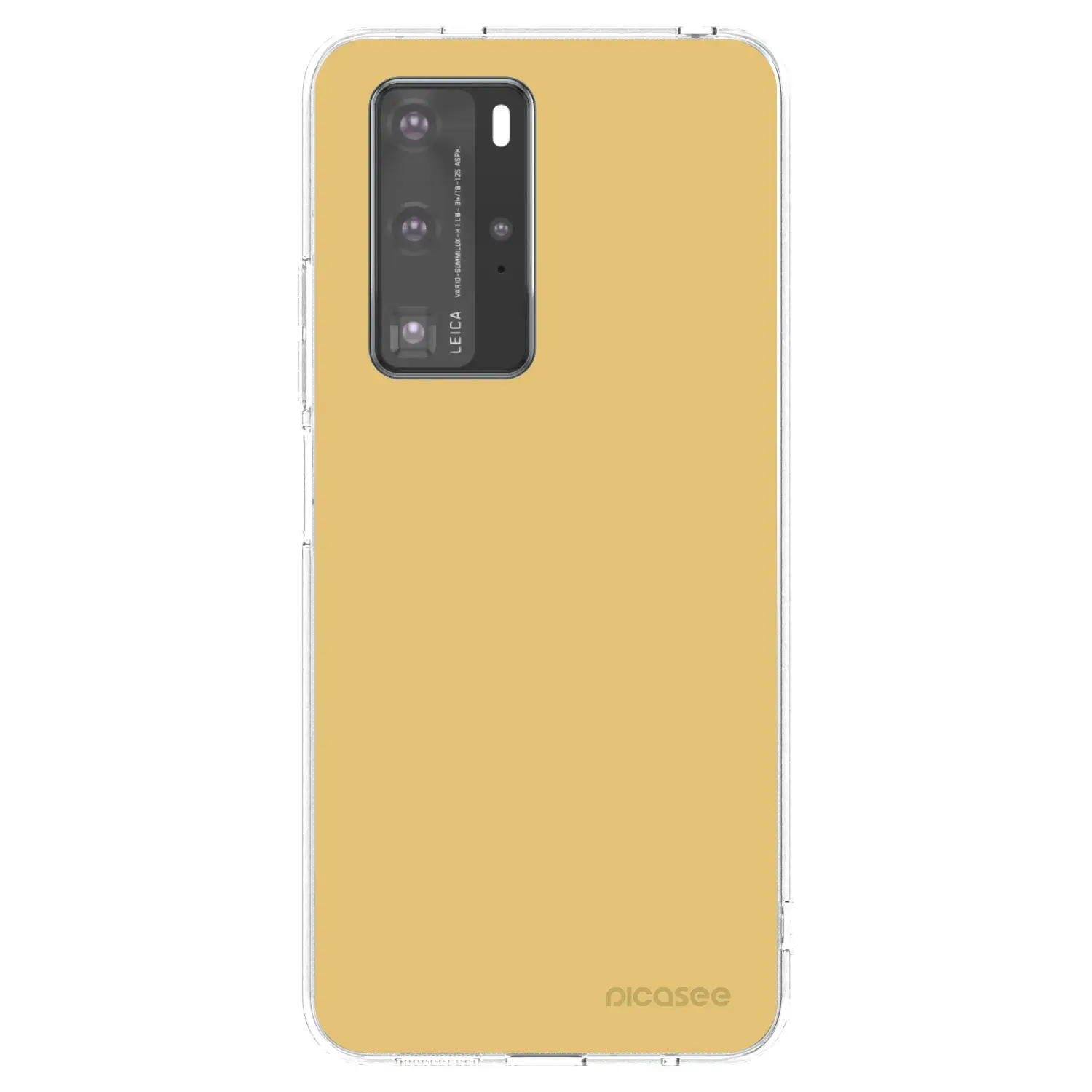 Silikonový průhledný obal pro Huawei P40 Pro - Canary Crystal