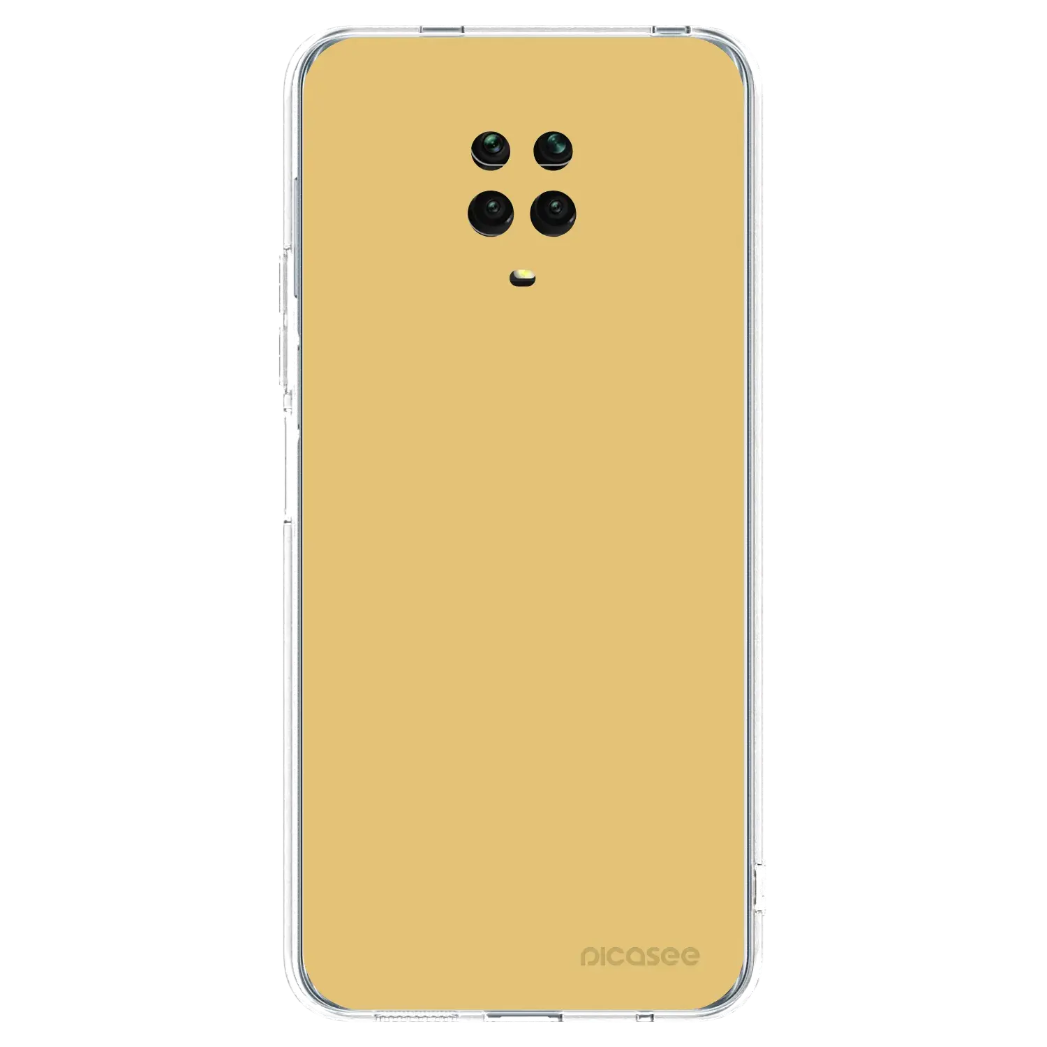 Silikonový průhledný obal pro Xiaomi Redmi Note 9 Pro - Canary Crystal