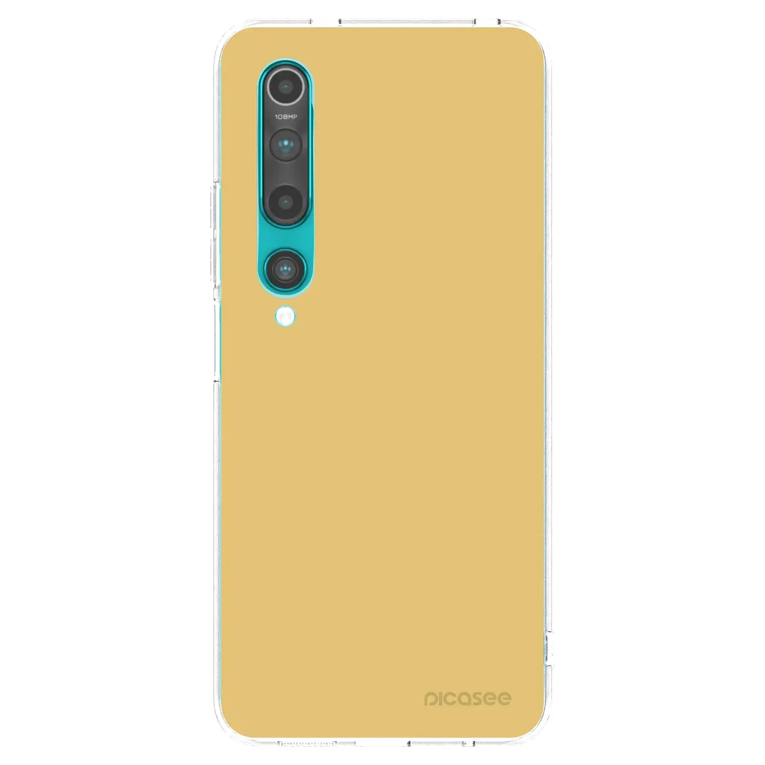 Silikonový průhledný obal pro Xiaomi Mi 10 - Canary Crystal