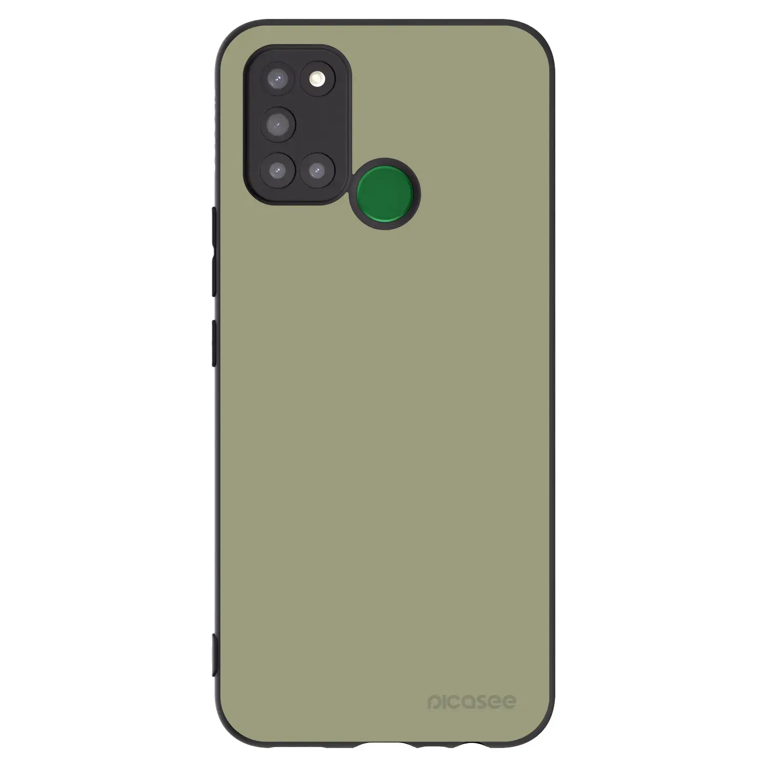 Silikonový černý obal pro Realme 7i - Dewy Dawn