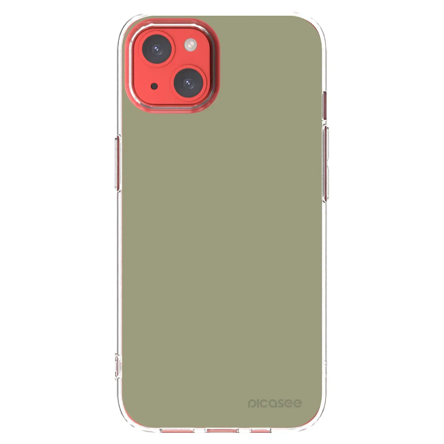 Silikonový průhledný obal pro Apple iPhone 13 - Dewy Dawn