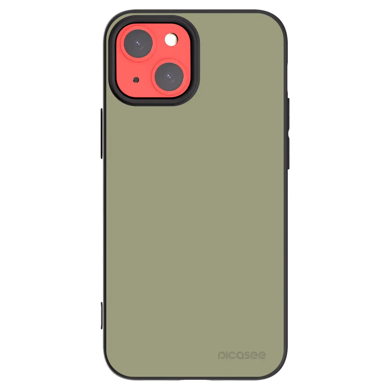 Silikonový černý obal pro Apple iPhone 13 mini - Dewy Dawn