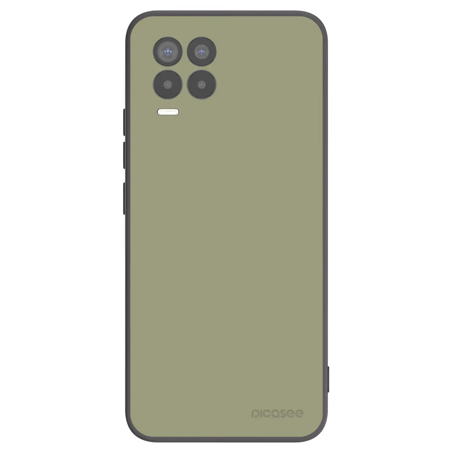 Silikonový černý obal pro Realme 8 Pro - Dewy Dawn