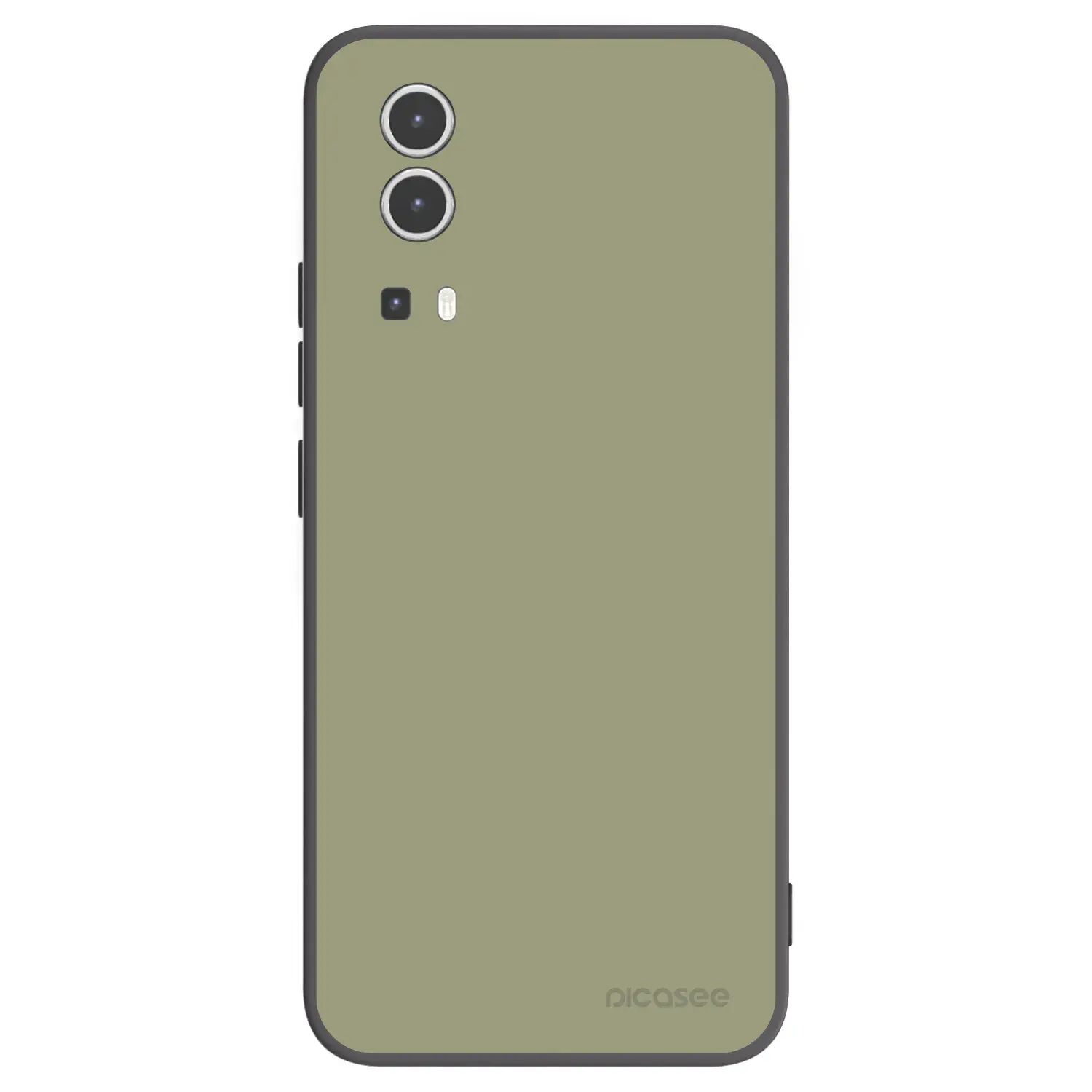 Silikonový černý obal pro Vivo Y72 5G - Dewy Dawn