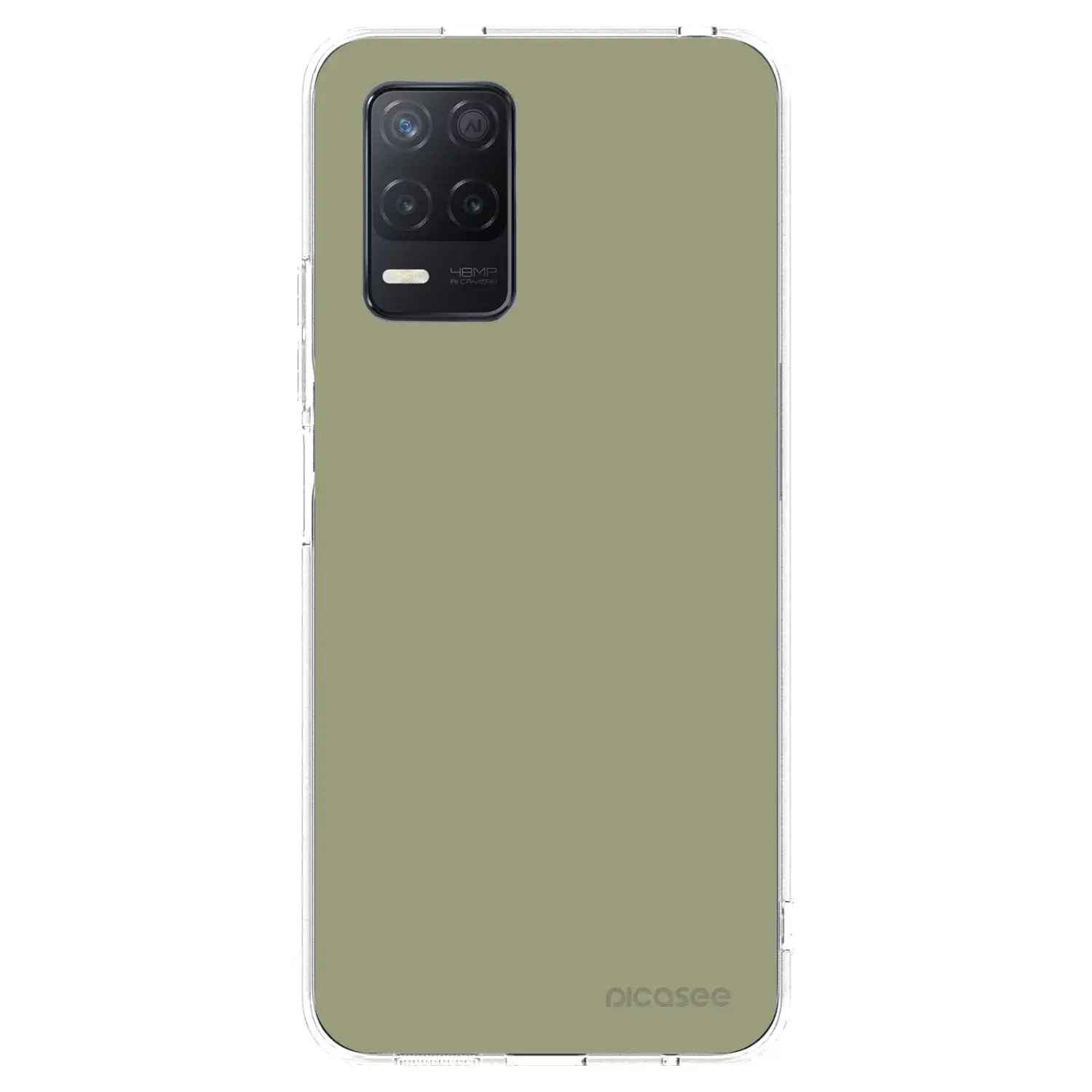 Silikonový průhledný obal pro Realme 8 5G - Dewy Dawn