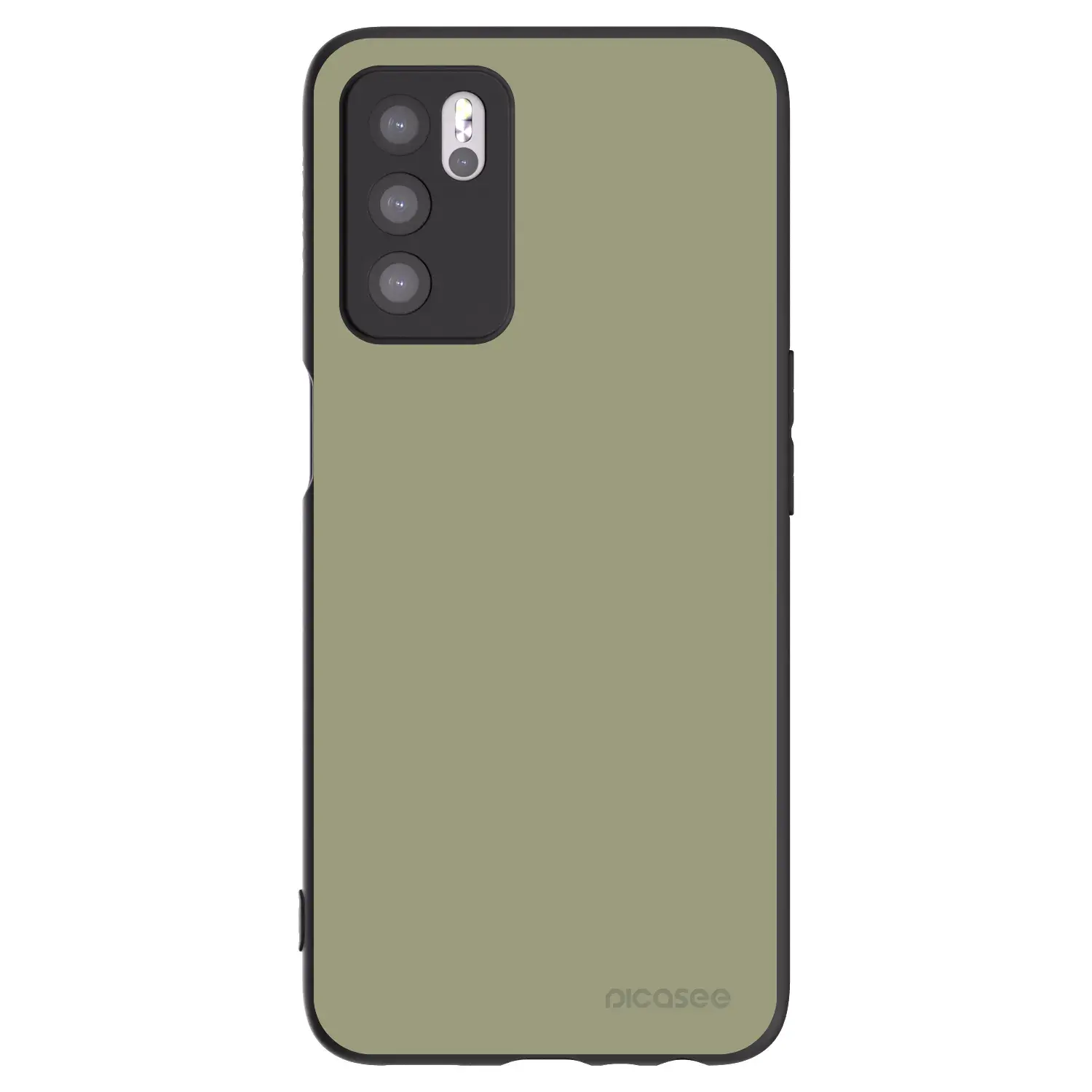 Silikonový černý obal pro OPPO A16s - Dewy Dawn