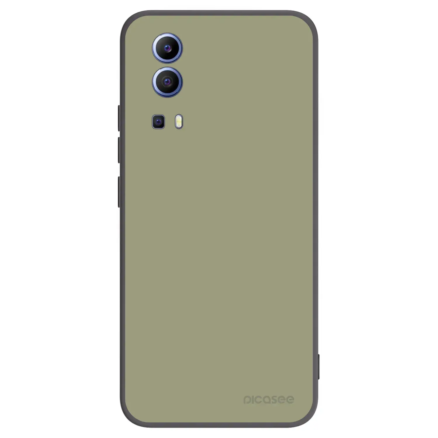 Silikonový černý obal pro Vivo Y52 5G - Dewy Dawn