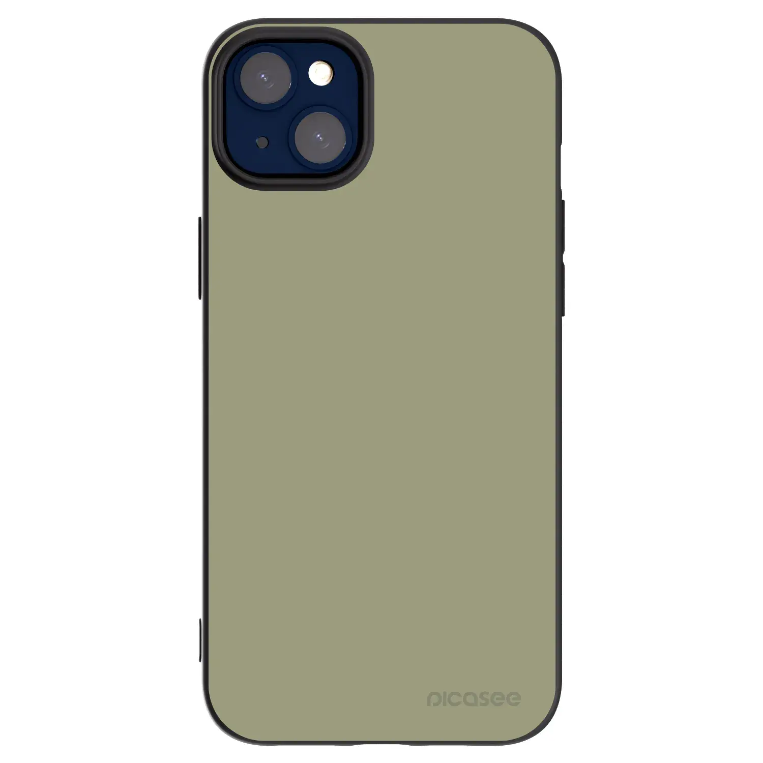 Silikonový černý obal pro Apple iPhone 14 Plus - Dewy Dawn
