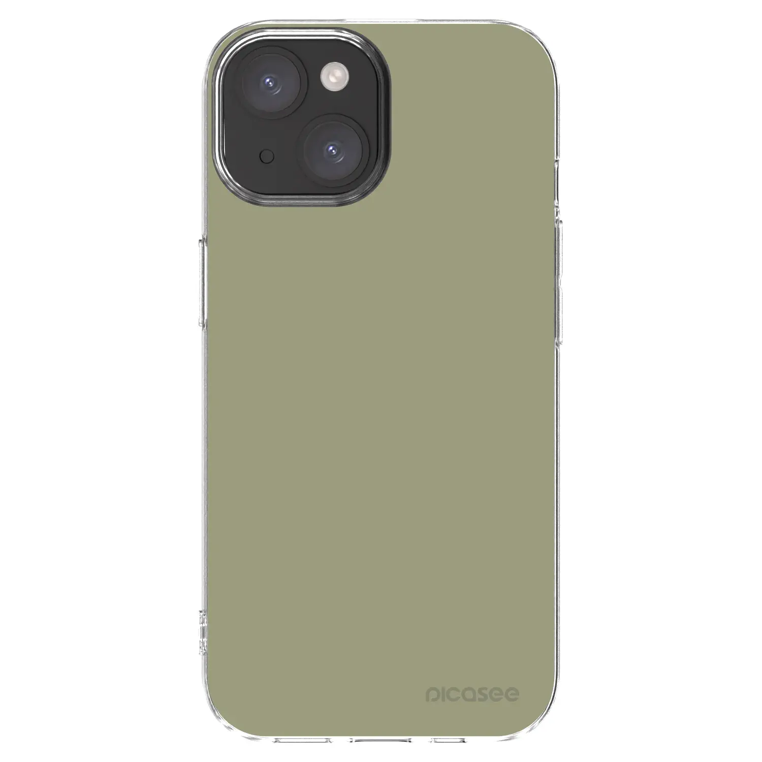 Silikonový průhledný obal pro Apple iPhone 15 - Dewy Dawn