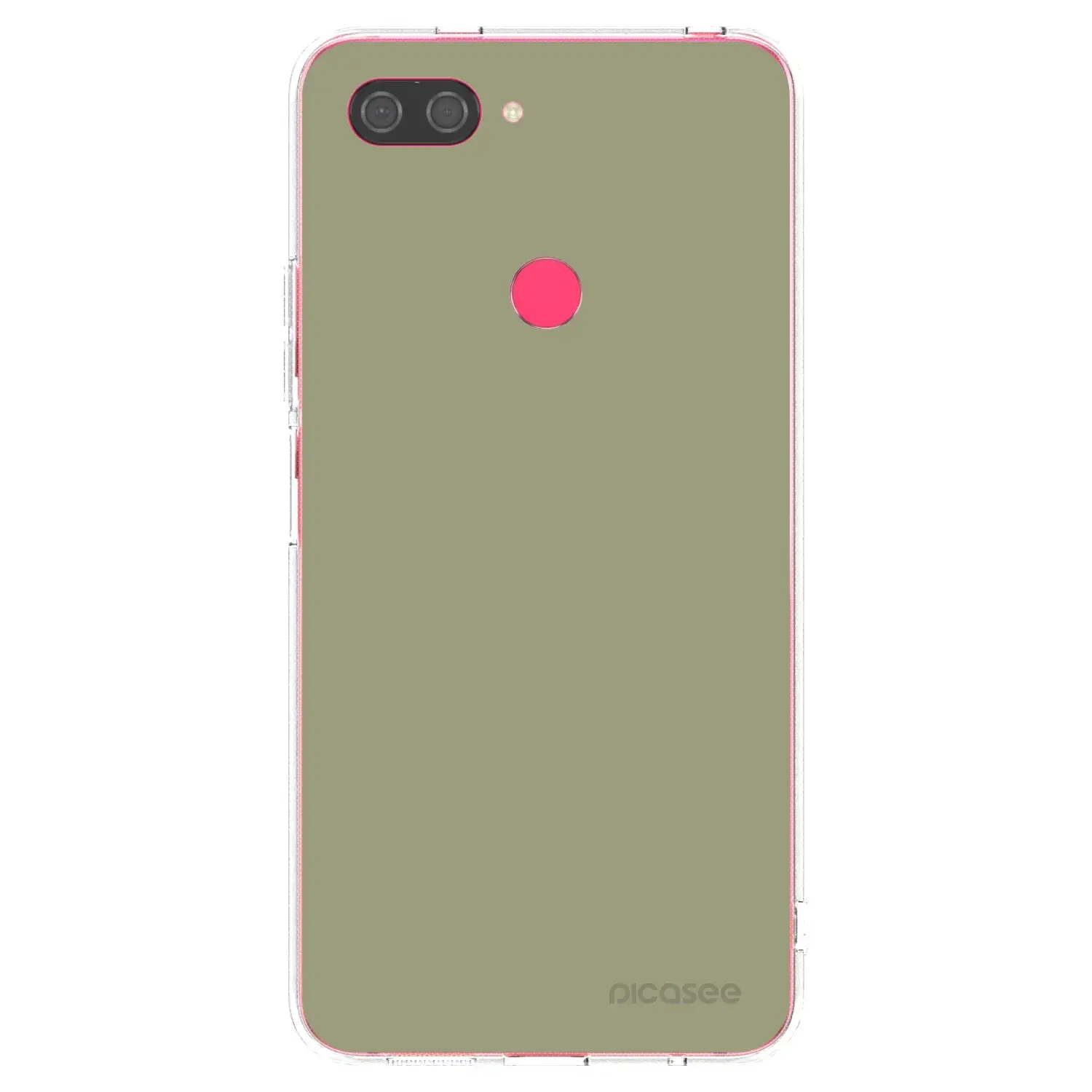 Silikonový průhledný obal pro Xiaomi Mi 8 Lite - Dewy Dawn