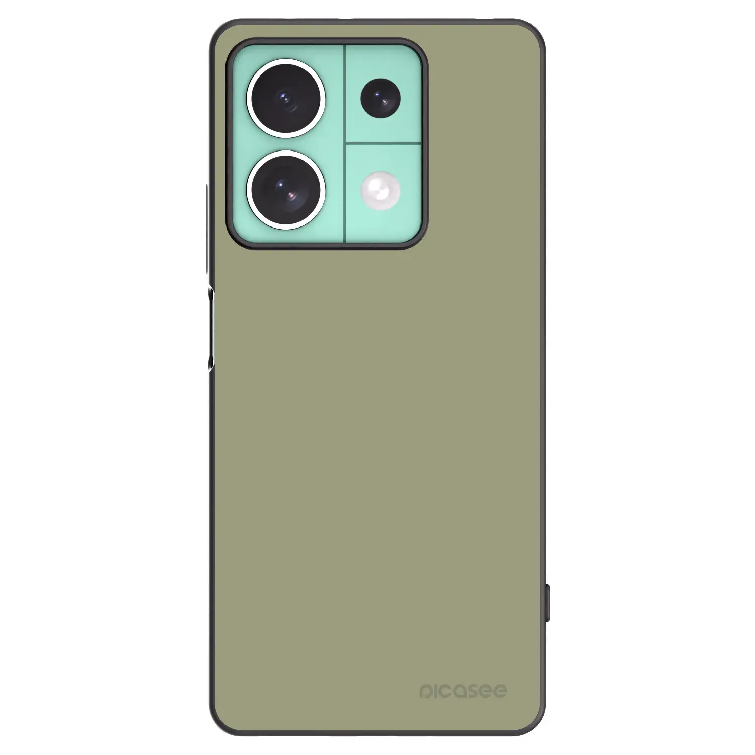 Silikonový černý obal pro Xiaomi Redmi Note 13 5G - Dewy Dawn