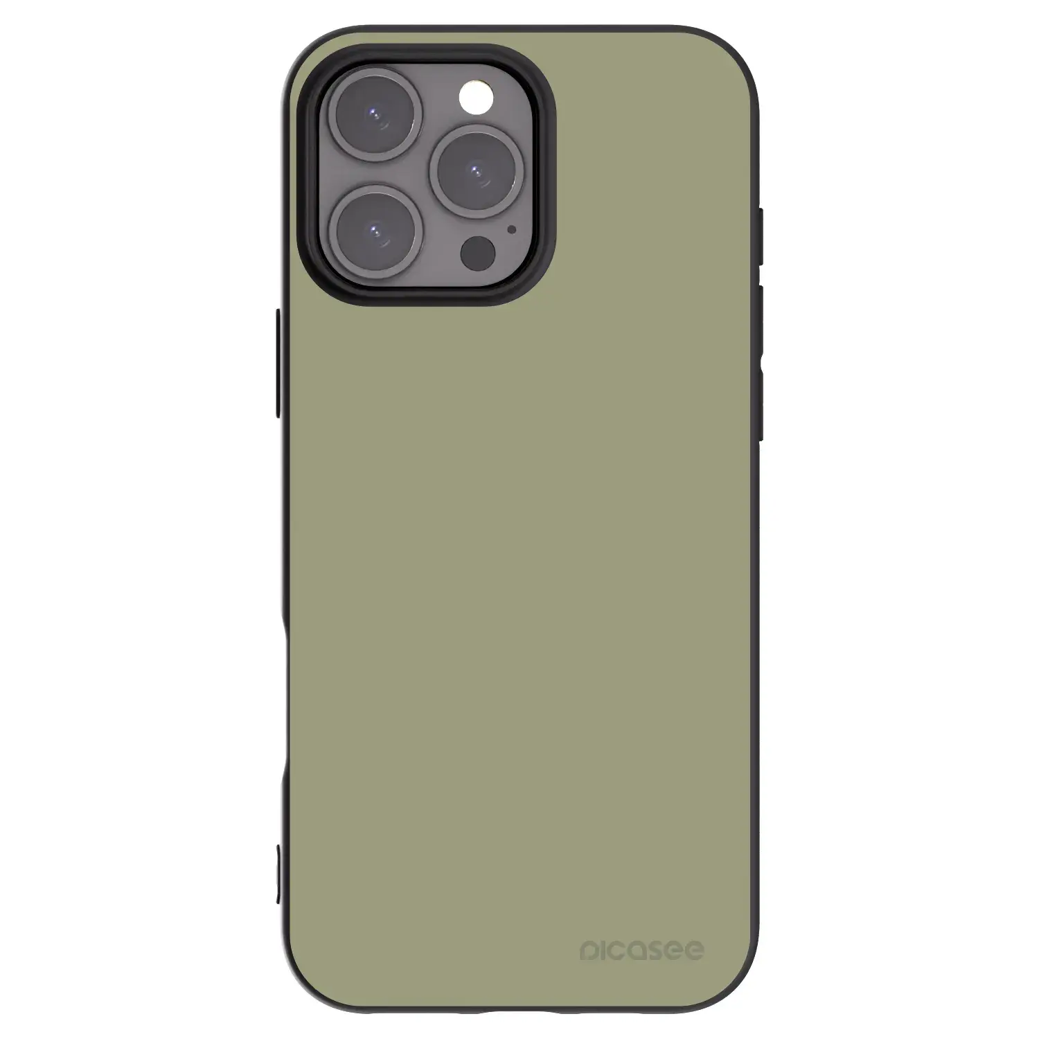 Silikonový černý obal pro Apple iPhone 16 Pro Max - Dewy Dawn
