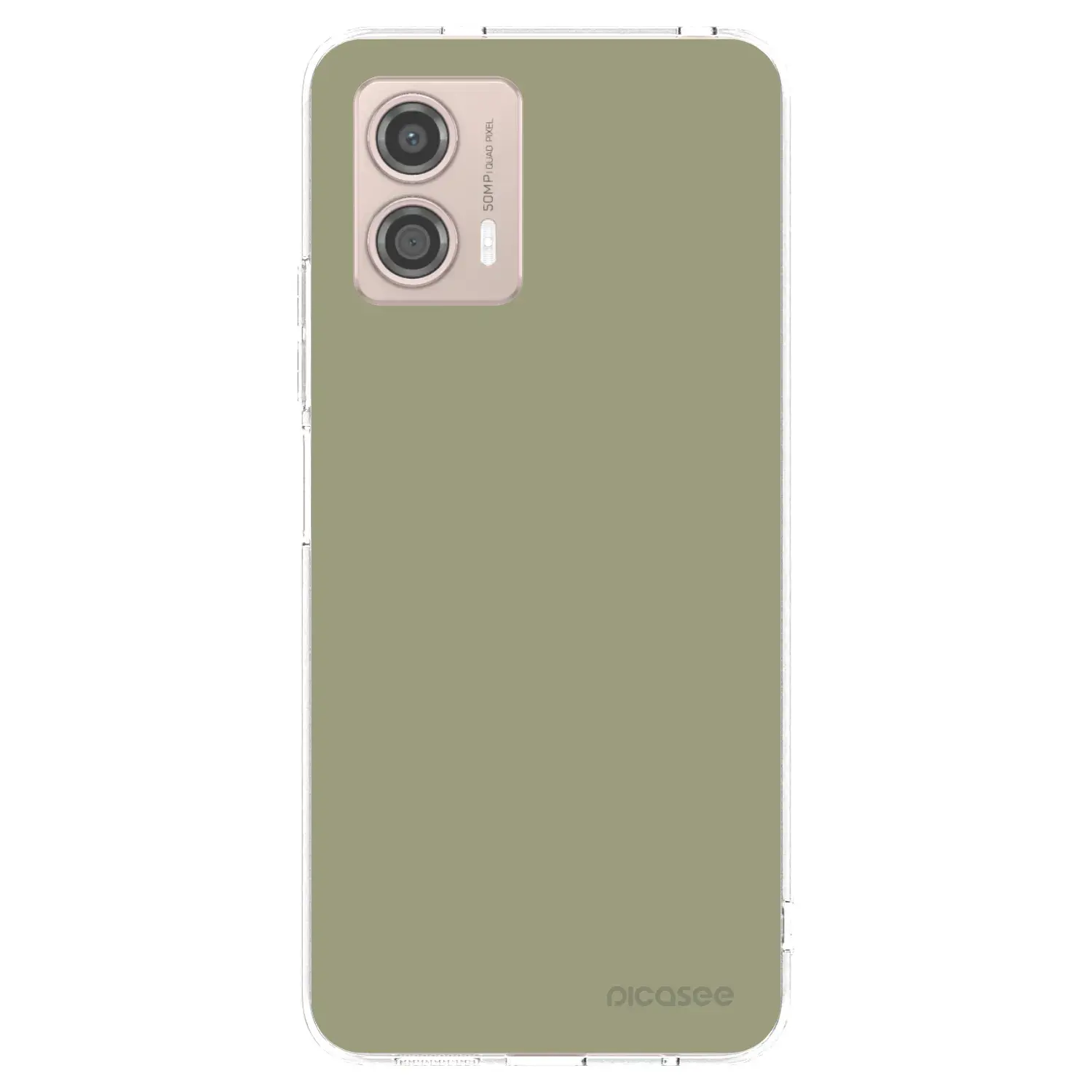 Silikonový průhledný obal pro Motorola Moto G53 5G - Dewy Dawn