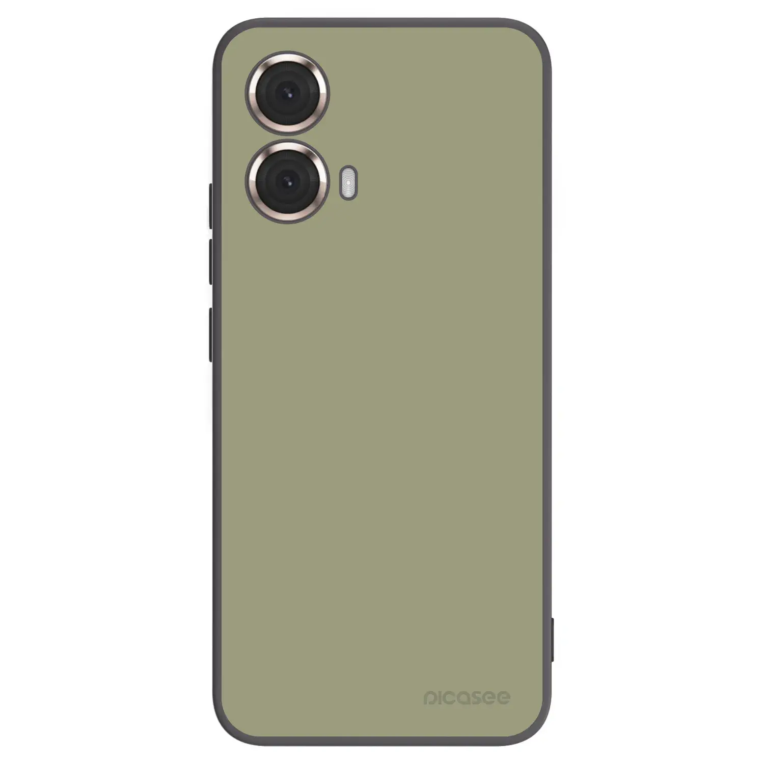 Silikonový černý obal pro Motorola Moto G85 - Dewy Dawn