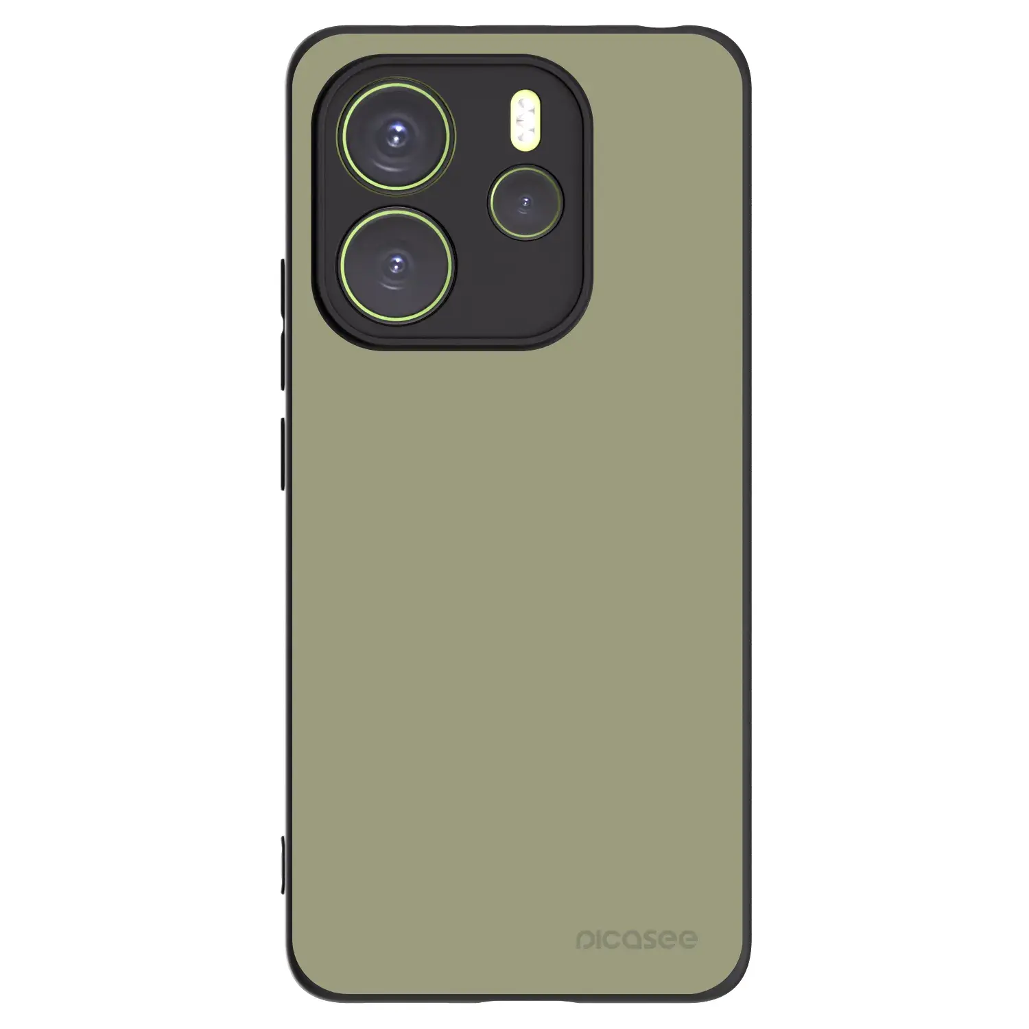 Silikonový černý obal pro Xiaomi Redmi Note 14 4G - Dewy Dawn
