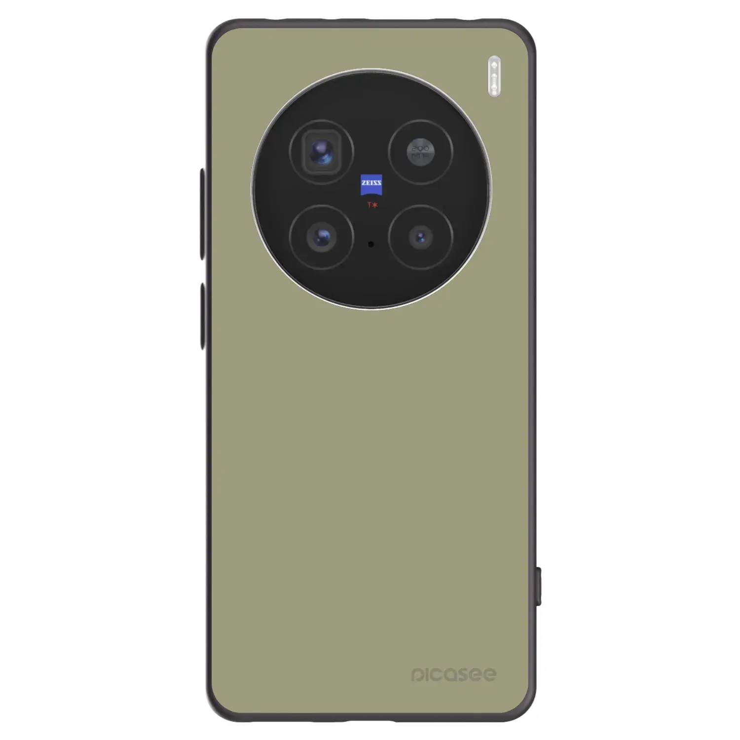 Silikonový černý obal pro Vivo X200 Pro - Dewy Dawn