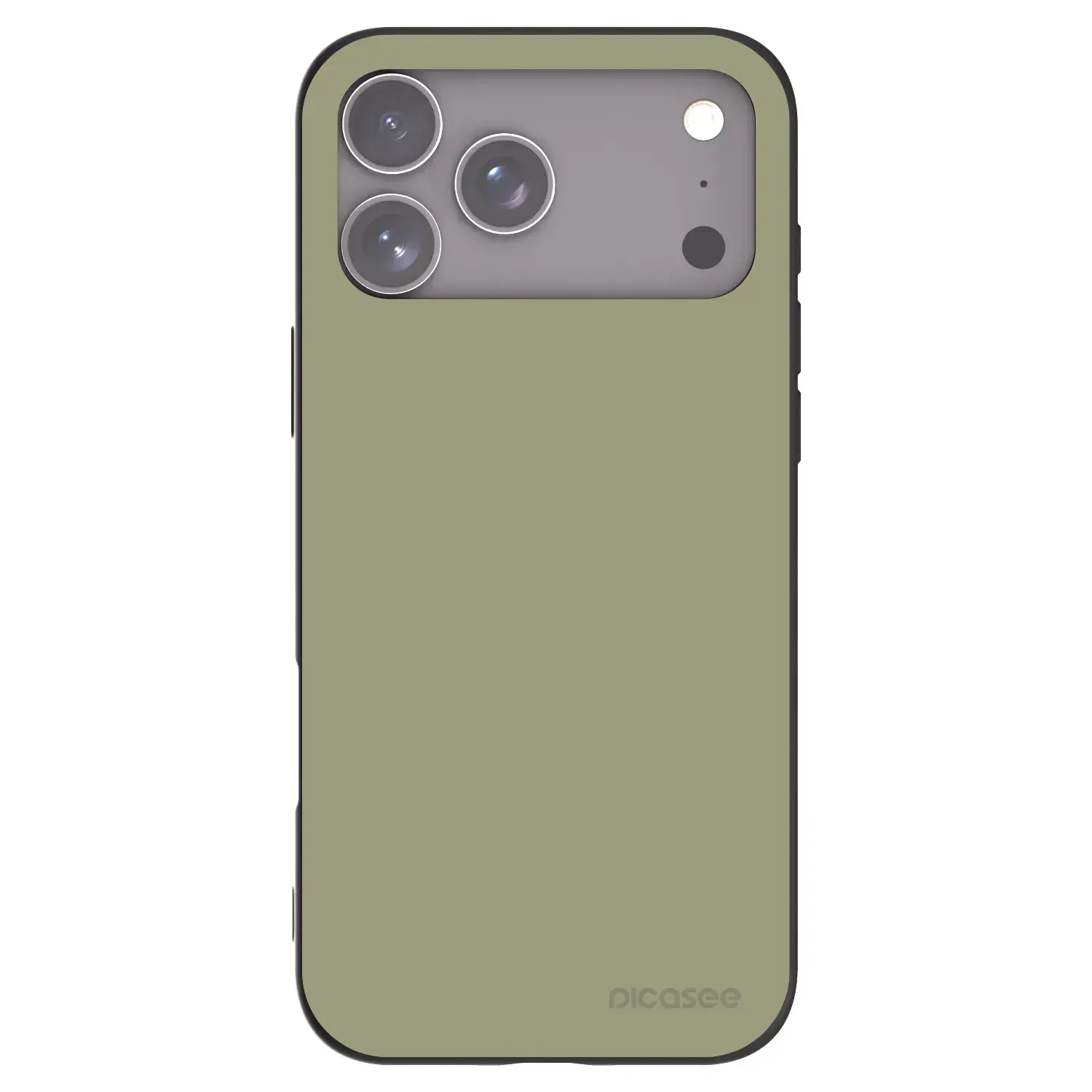 Silikonový černý obal pro Apple iPhone 17 Pro Max - Dewy Dawn