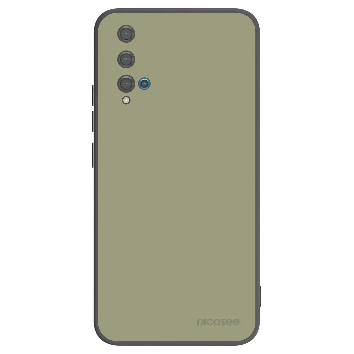 Silikonový černý obal pro Huawei Nova 5T - Dewy Dawn
