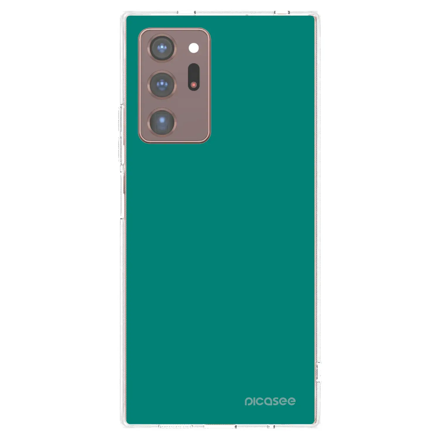 Silikonový průhledný obal pro Samsung Galaxy Note 20 Ultra - Emerald Mist