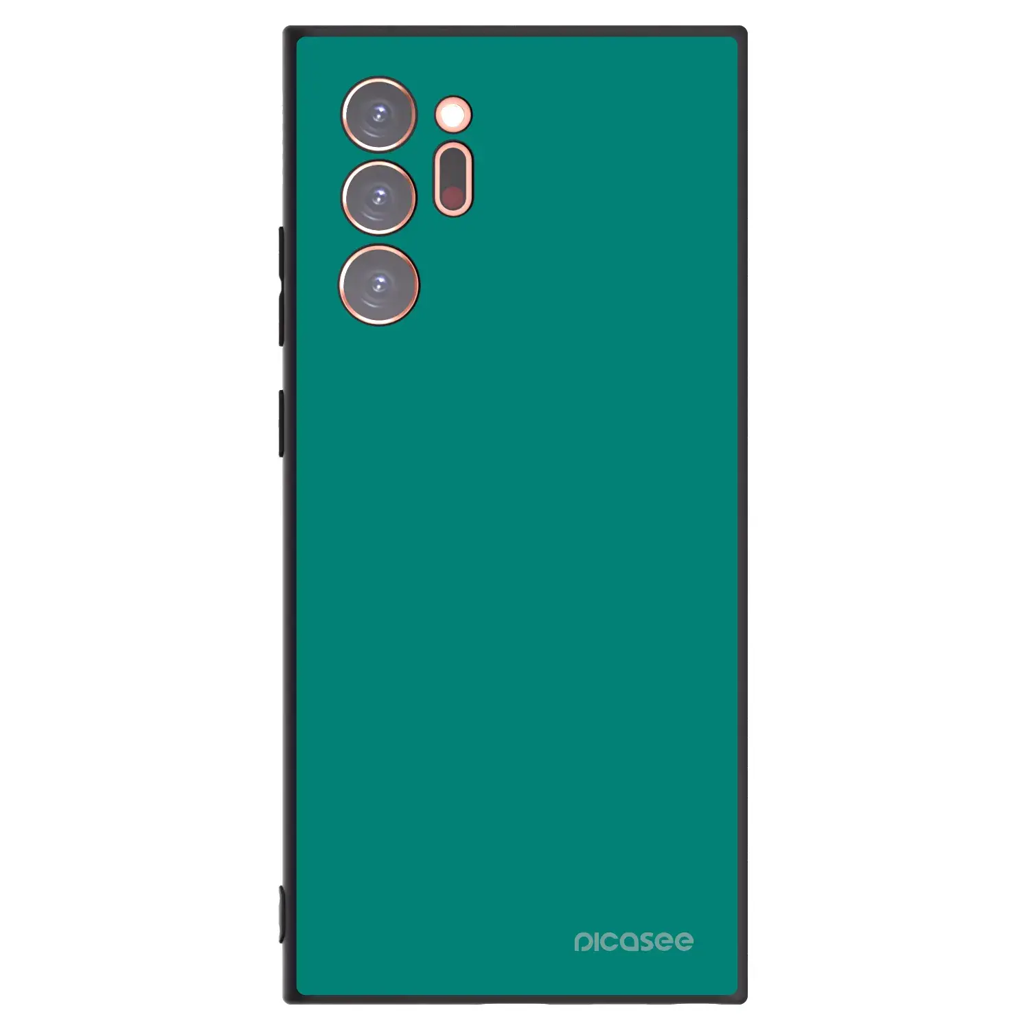 Silikonový černý obal pro Samsung Galaxy Note 20 Ultra - Emerald Mist
