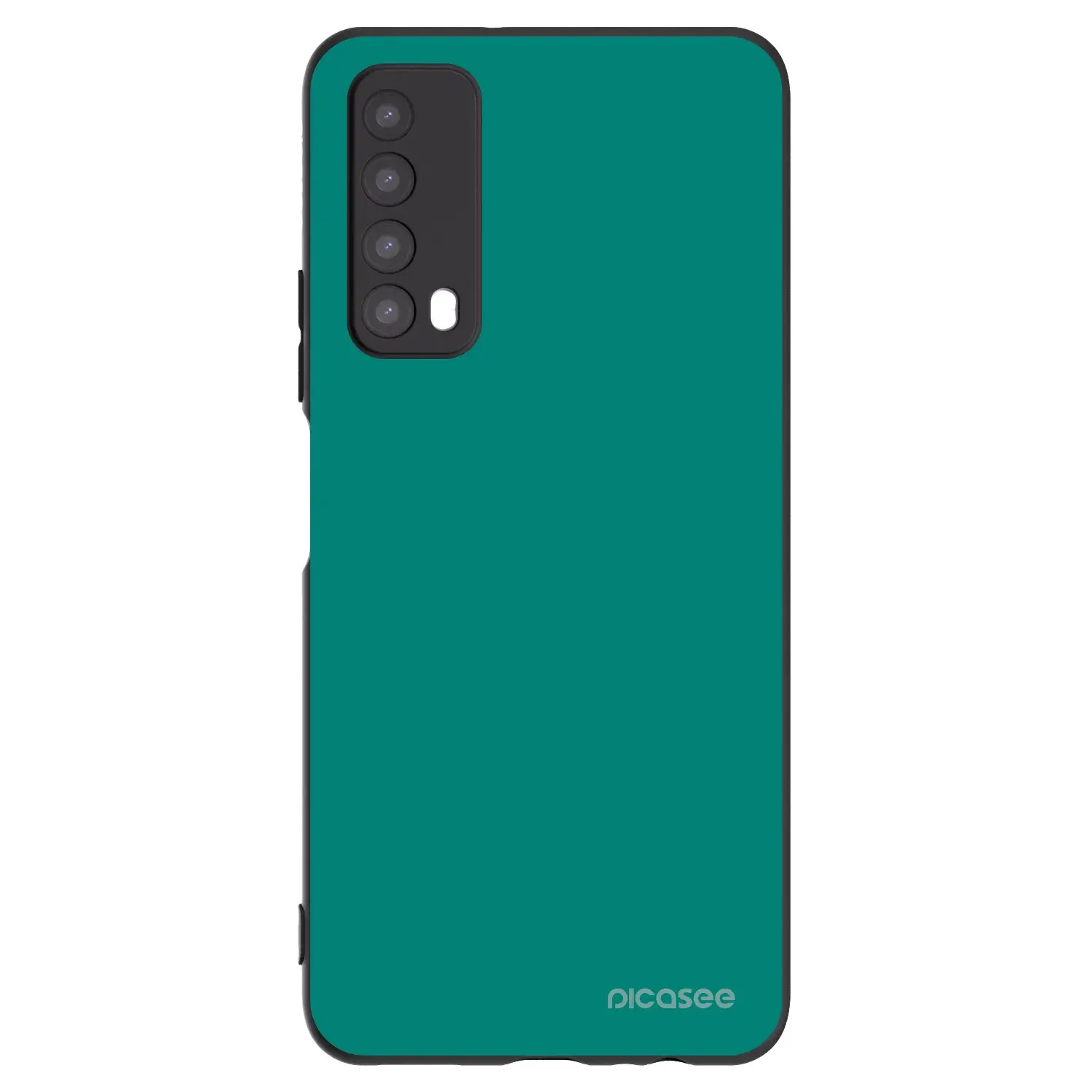 Silikonový černý obal pro Huawei P Smart 2021 - Emerald Mist