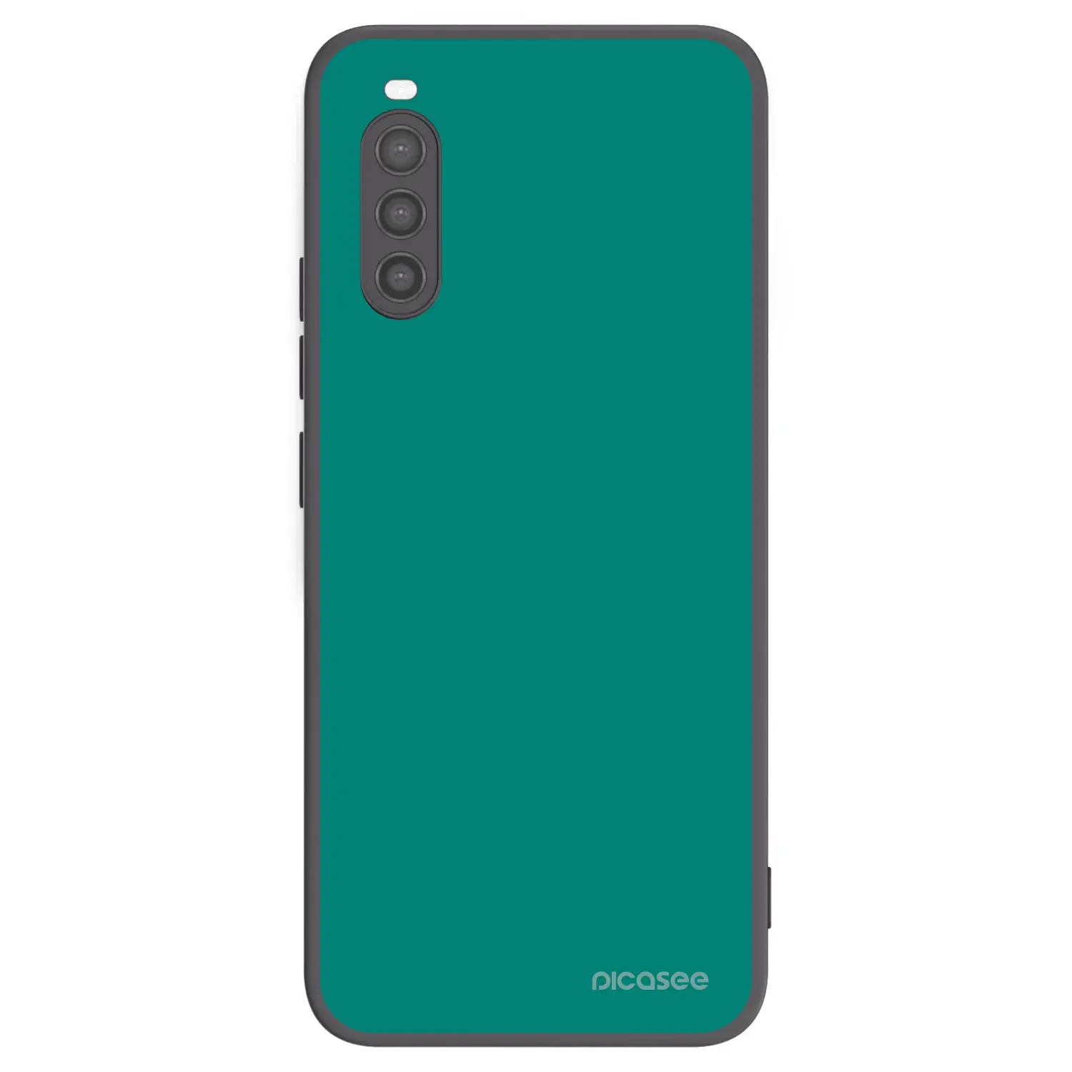 Silikonový černý obal pro Sony Xperia 10 II - Emerald Mist