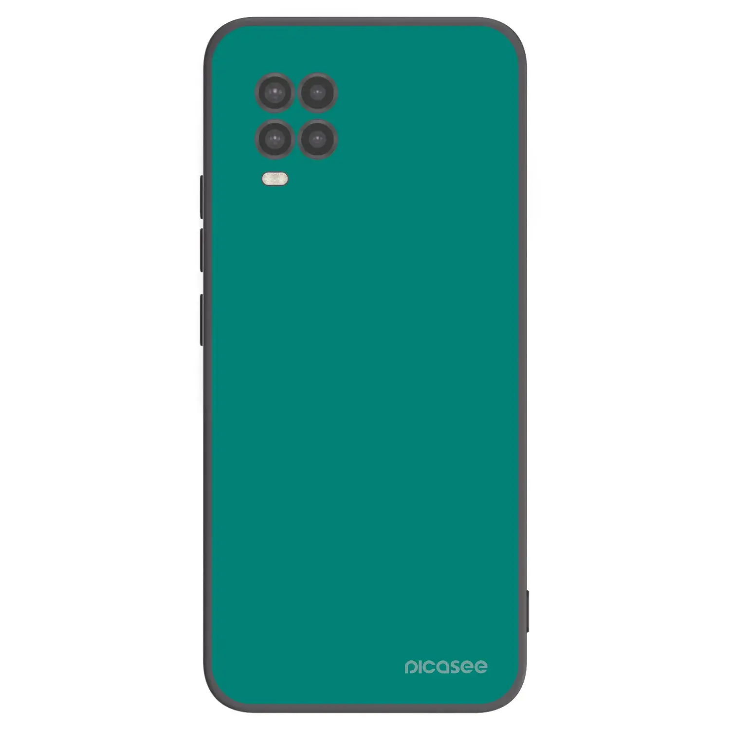 Silikonový černý obal pro Xiaomi Mi 10 Lite - Emerald Mist