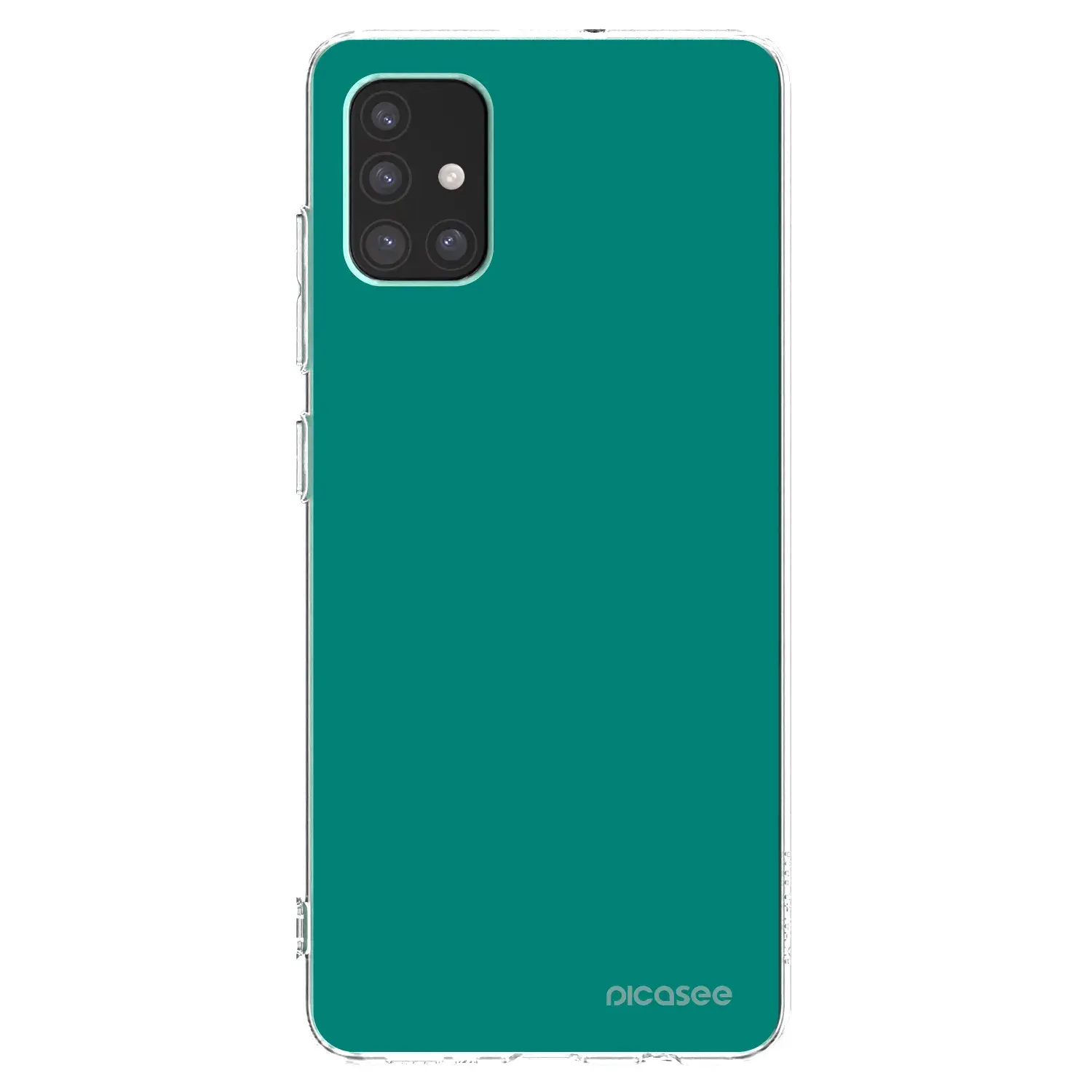Silikonový průhledný obal pro Samsung Galaxy M51 M515F - Emerald Mist