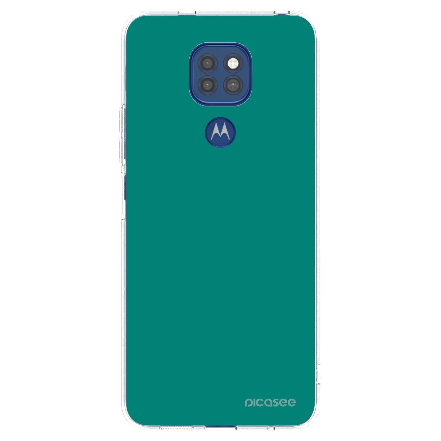 Silikonový průhledný obal pro Motorola Moto G9 Play - Emerald Mist