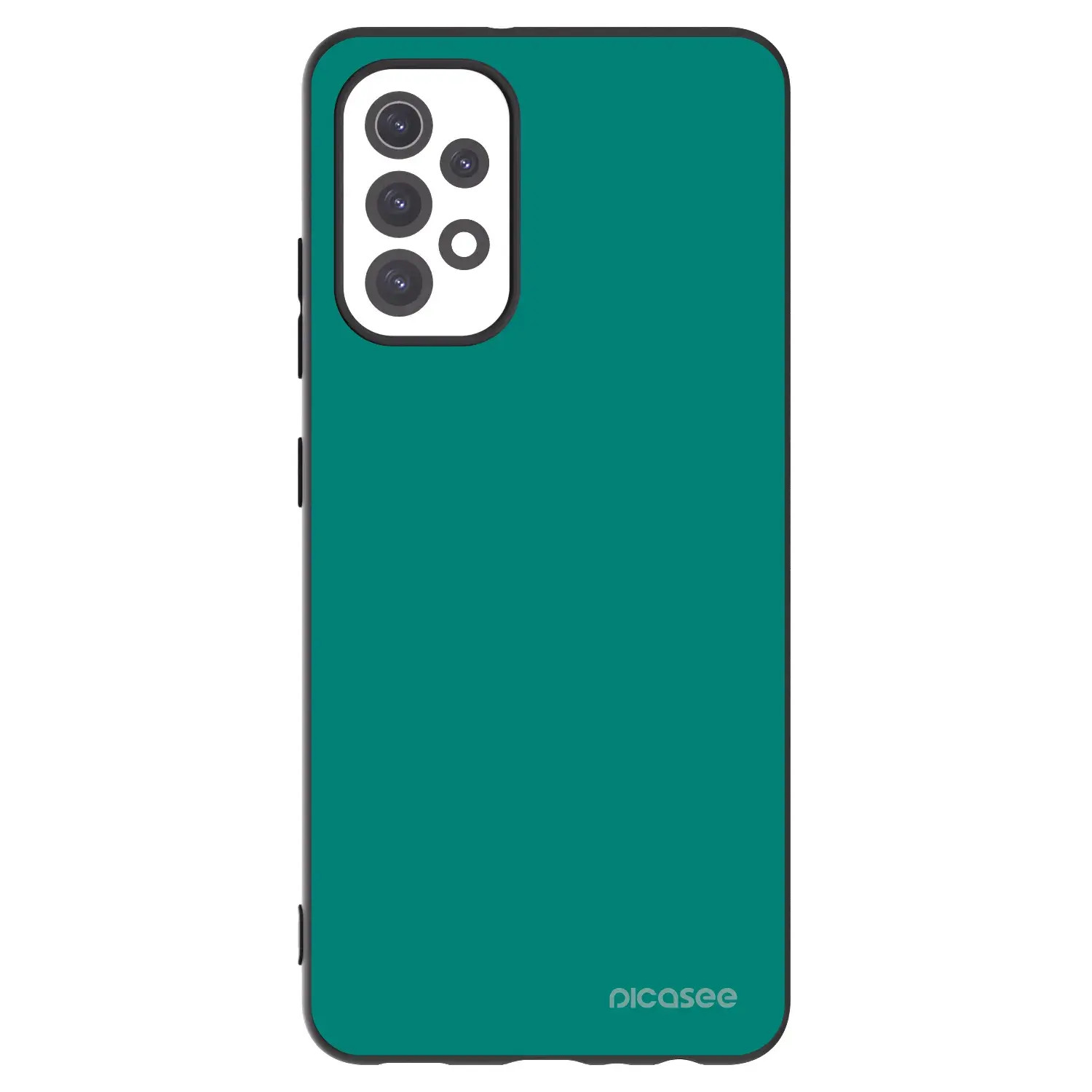 Silikonový černý obal pro Samsung Galaxy A32 5G A326B - Emerald Mist
