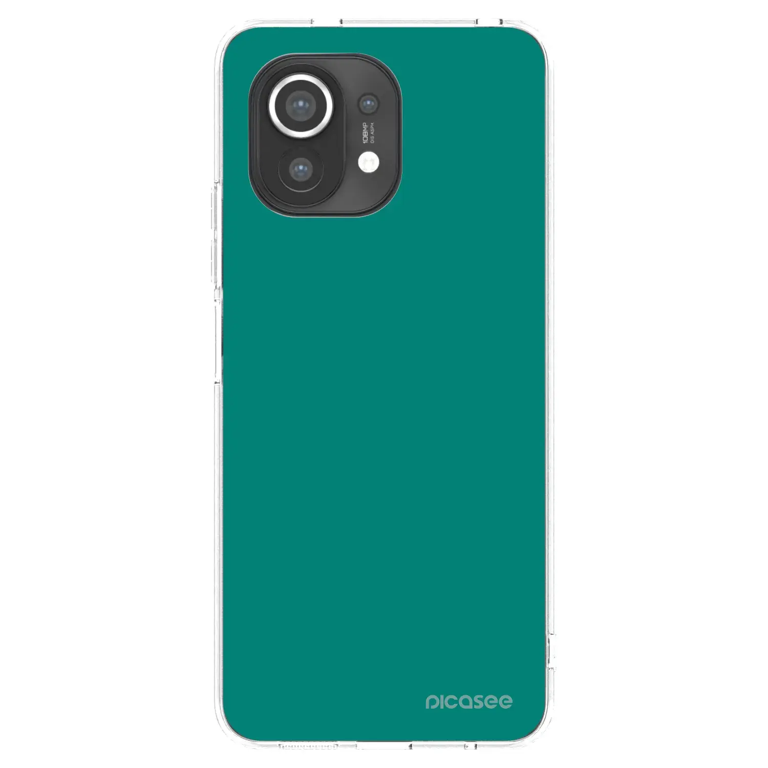 Silikonový průhledný obal pro Xiaomi Mi 11 - Emerald Mist