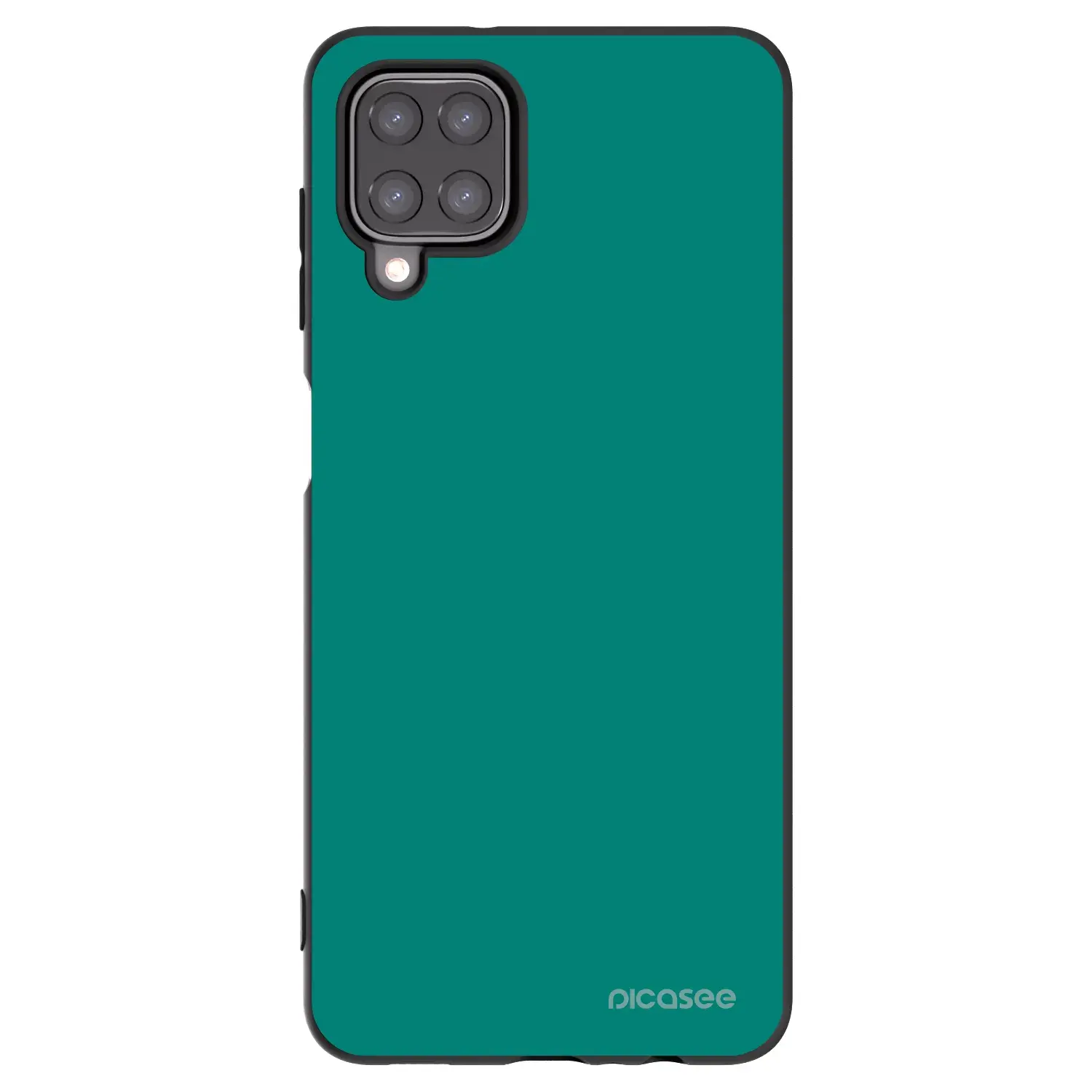 Silikonový černý obal pro Samsung Galaxy M12 M127F - Emerald Mist