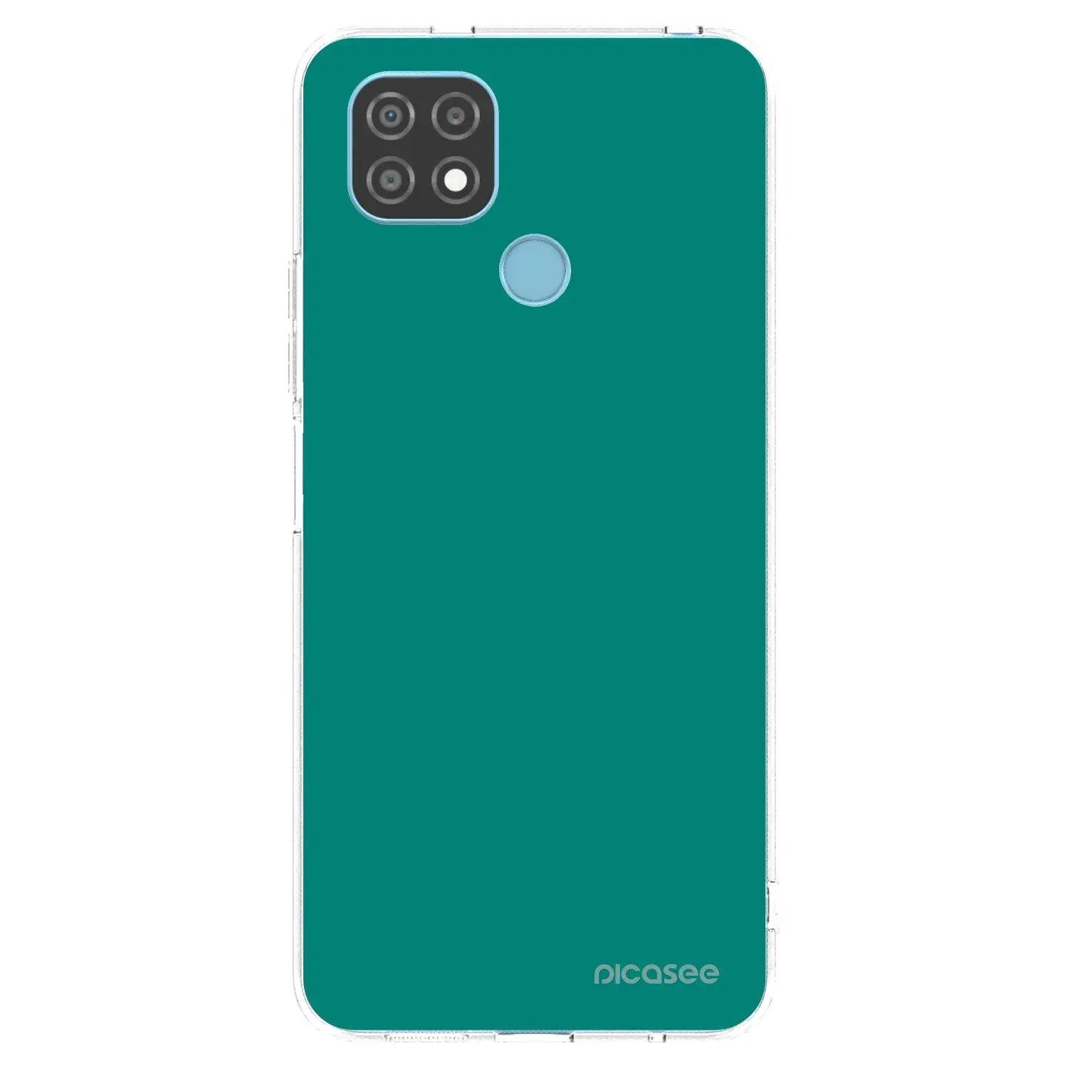 Silikonový průhledný obal pro Realme C21 - Emerald Mist