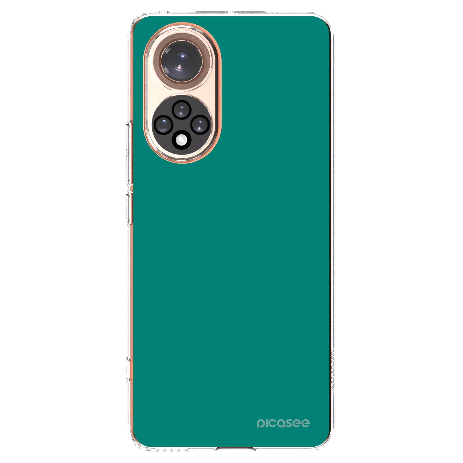 Silikonový průhledný obal pro Huawei Nova 9 - Emerald Mist