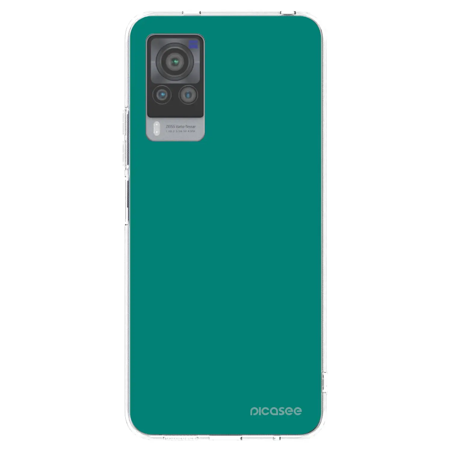 Silikonový průhledný obal pro Vivo X60 Pro 5G - Emerald Mist