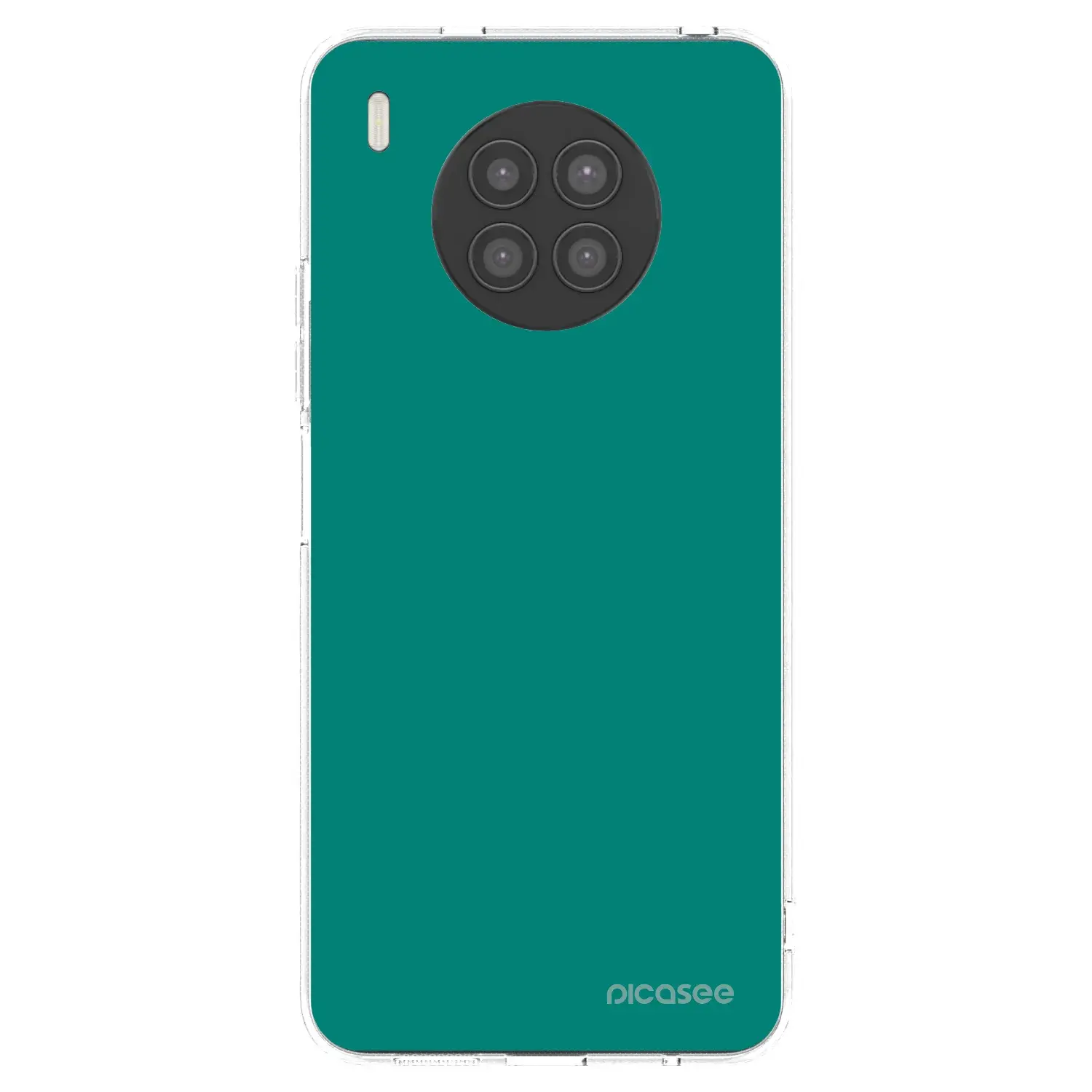 Silikonový průhledný obal pro Huawei Nova 8i - Emerald Mist