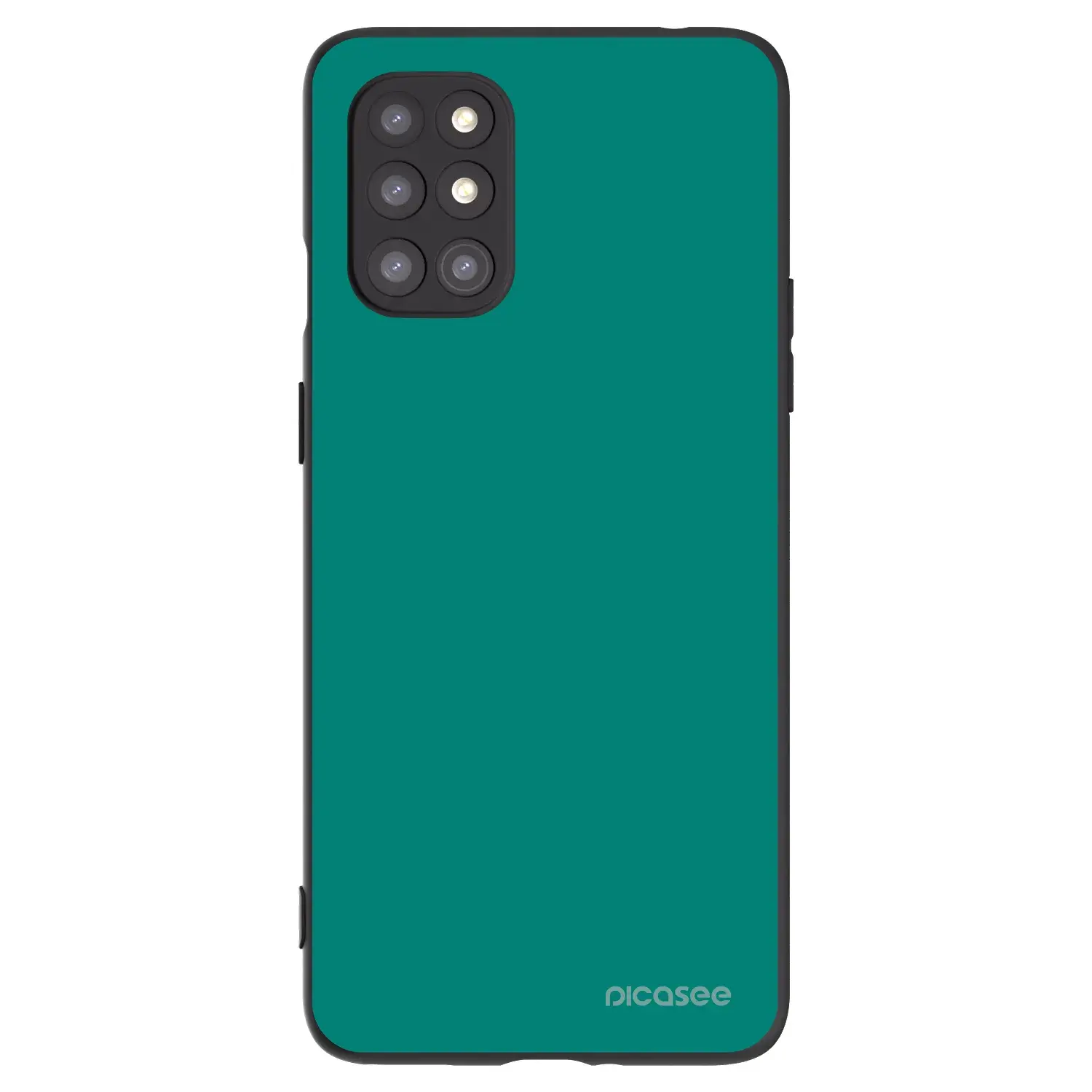 Silikonový černý obal pro OnePlus 8T - Emerald Mist