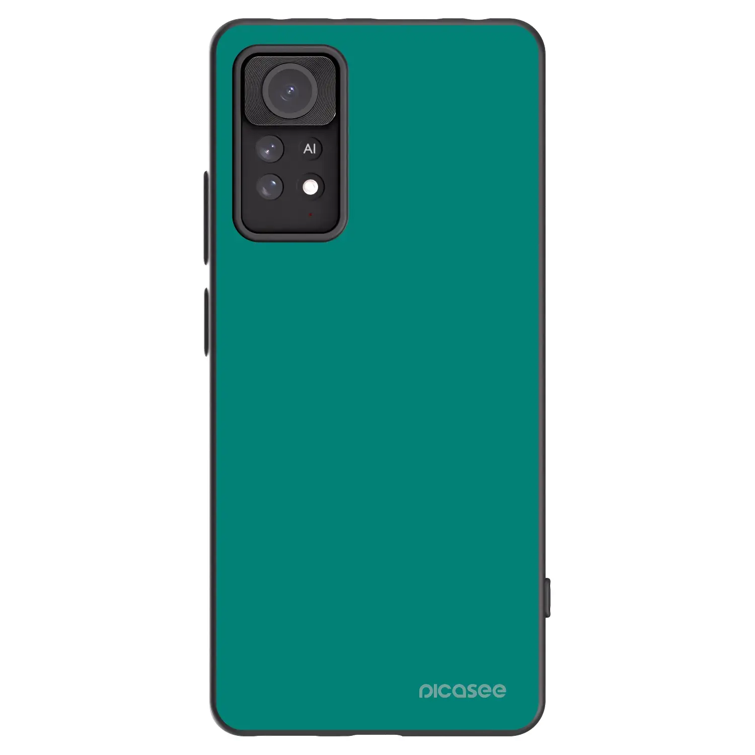 Silikonový černý obal pro Xiaomi Redmi Note 11 Pro - Emerald Mist