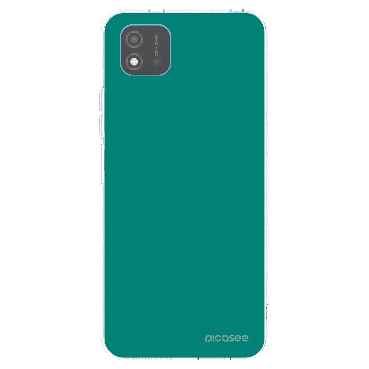 Silikonový průhledný obal pro Realme C11 (2021) - Emerald Mist