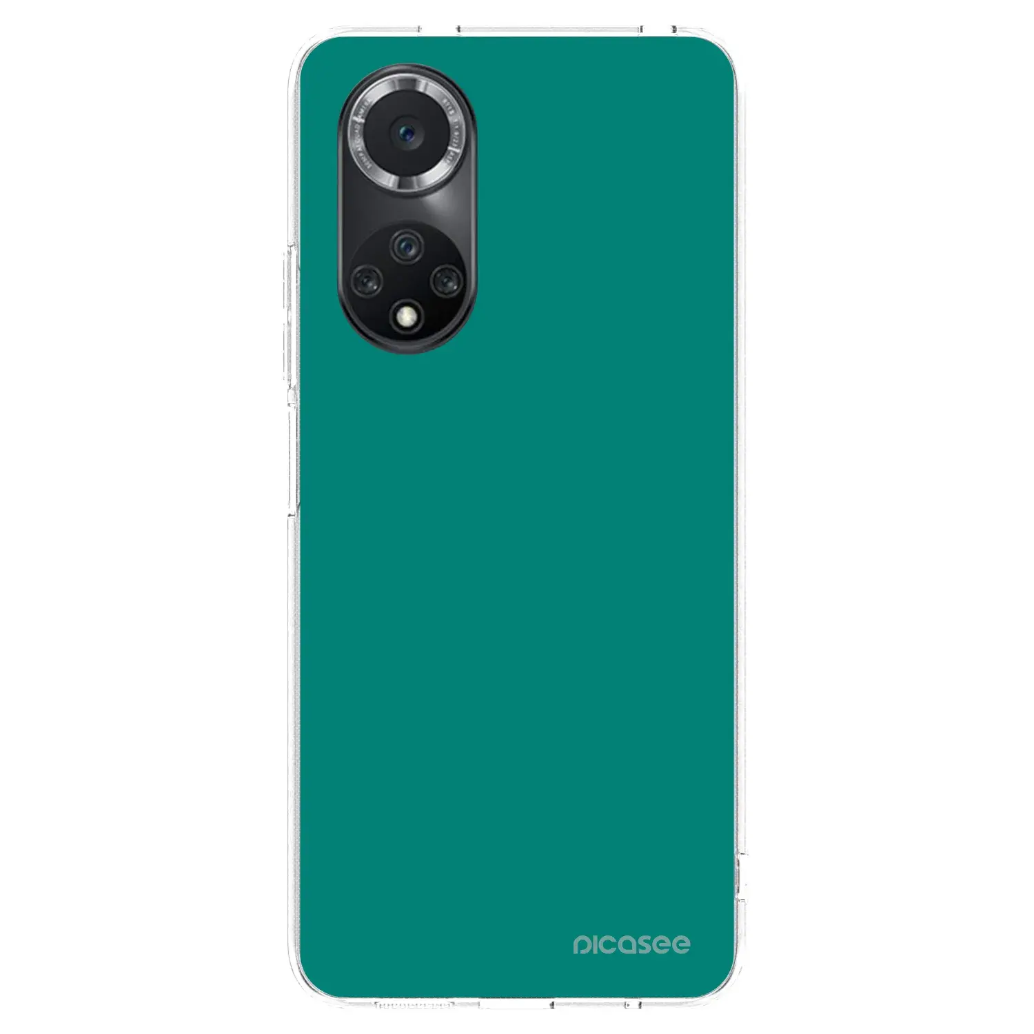 Silikonový průhledný obal pro Huawei Nova 9 SE - Emerald Mist