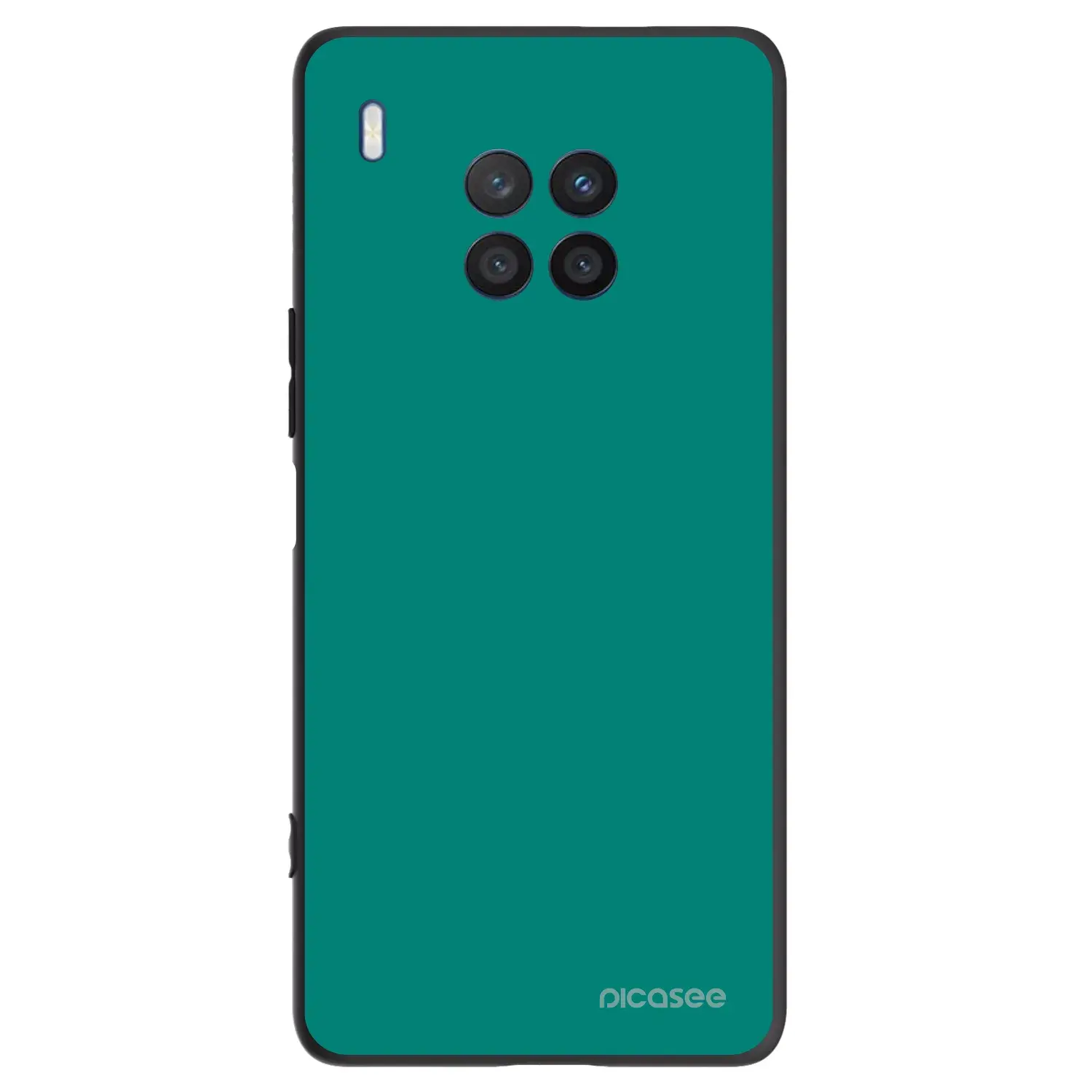 Silikonový černý obal pro Honor 50 Lite - Emerald Mist
