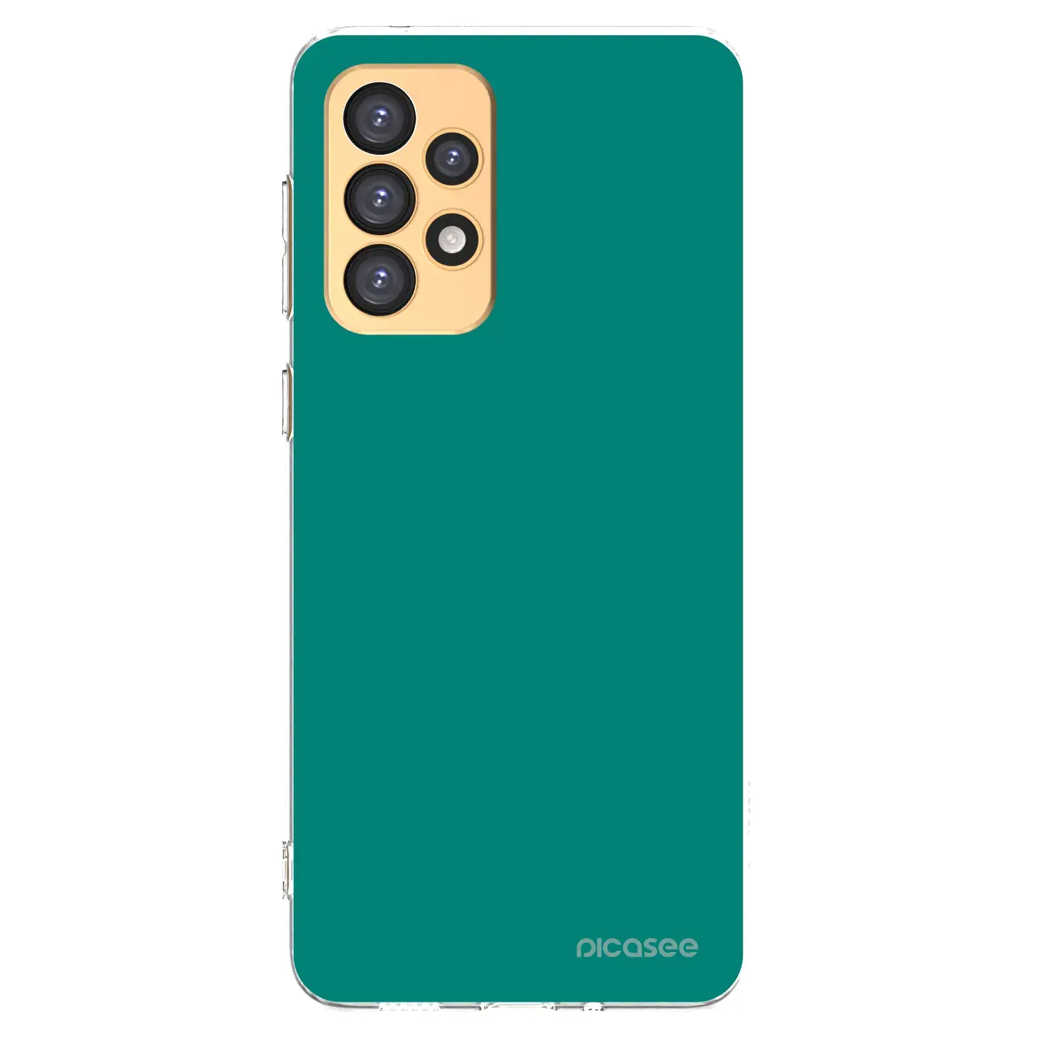 Silikonový průhledný obal pro Samsung Galaxy A33 5G A336 - Emerald Mist