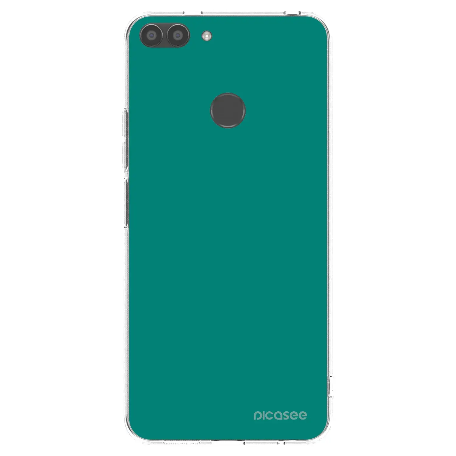 Silikonový průhledný obal pro Huawei P Smart - Emerald Mist