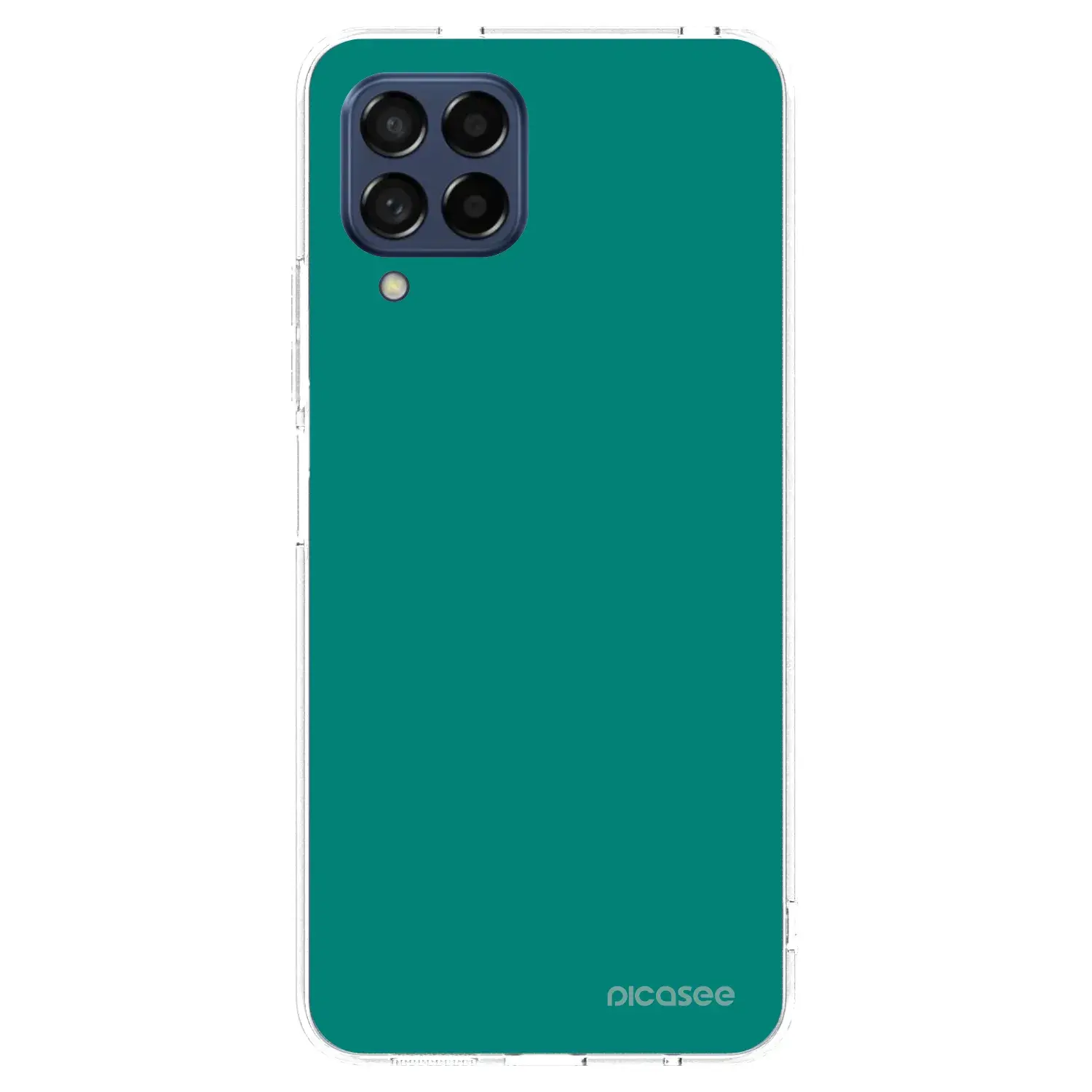Silikonový průhledný obal pro Samsung Galaxy M53 5G - Emerald Mist